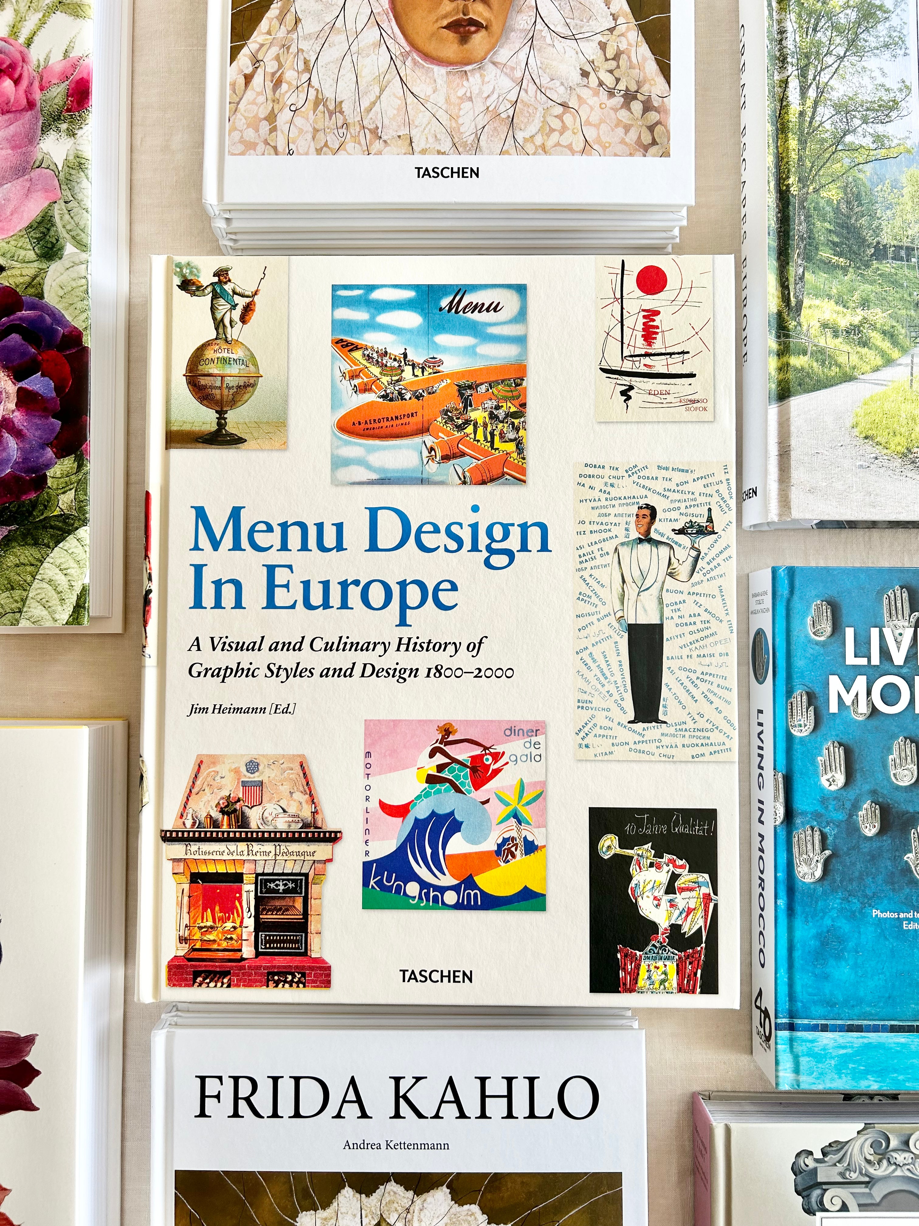 Menu Design in Europe - Art Book