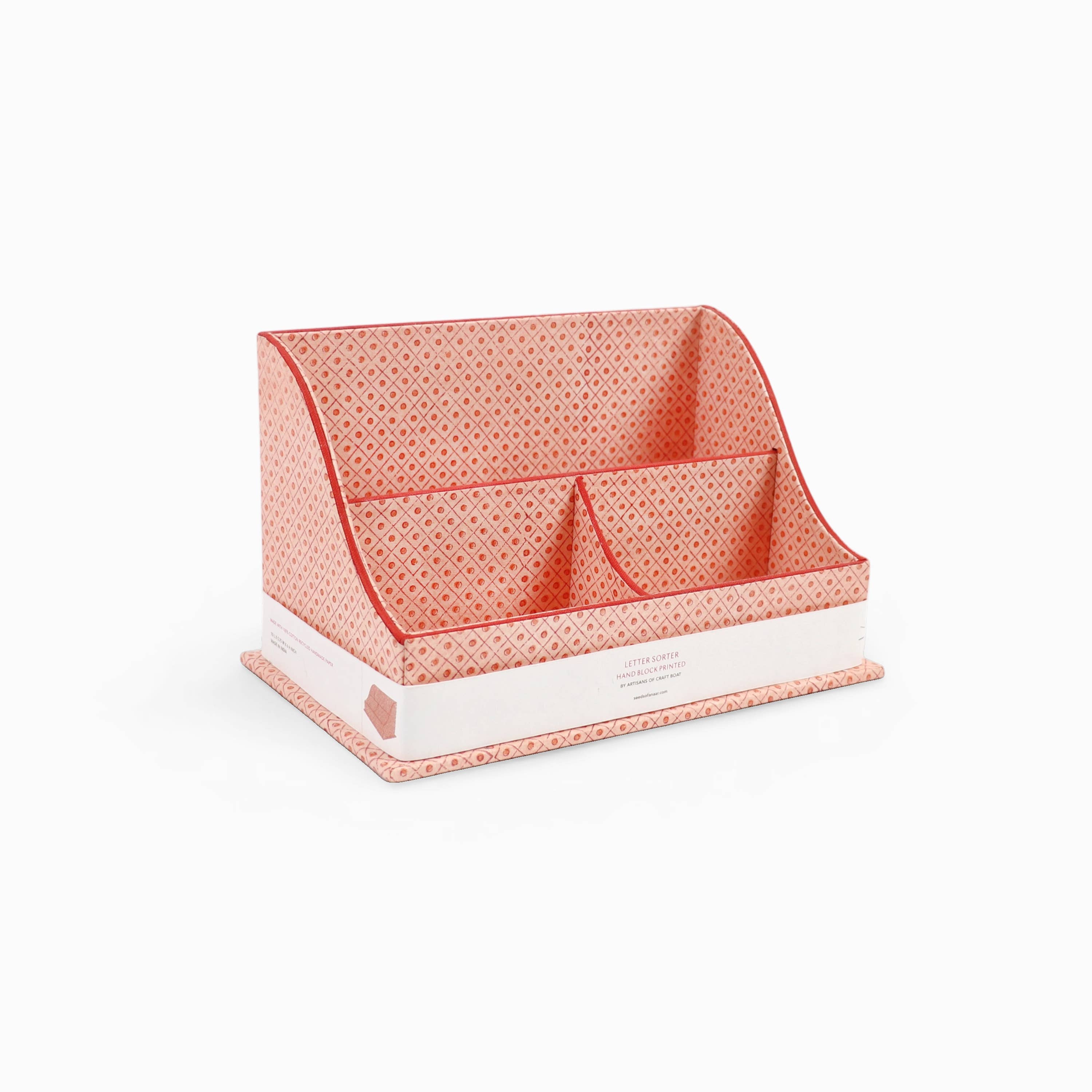 Amélie Letter Sorter - Crimson