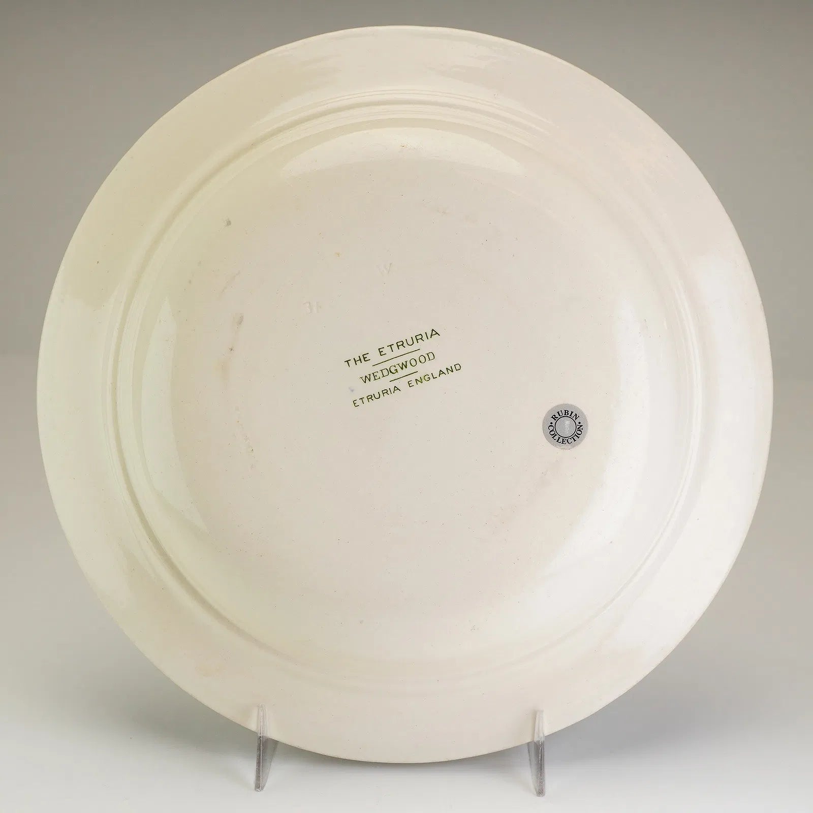 Historic Wedgwood Etruria Tureen, Green Laurel