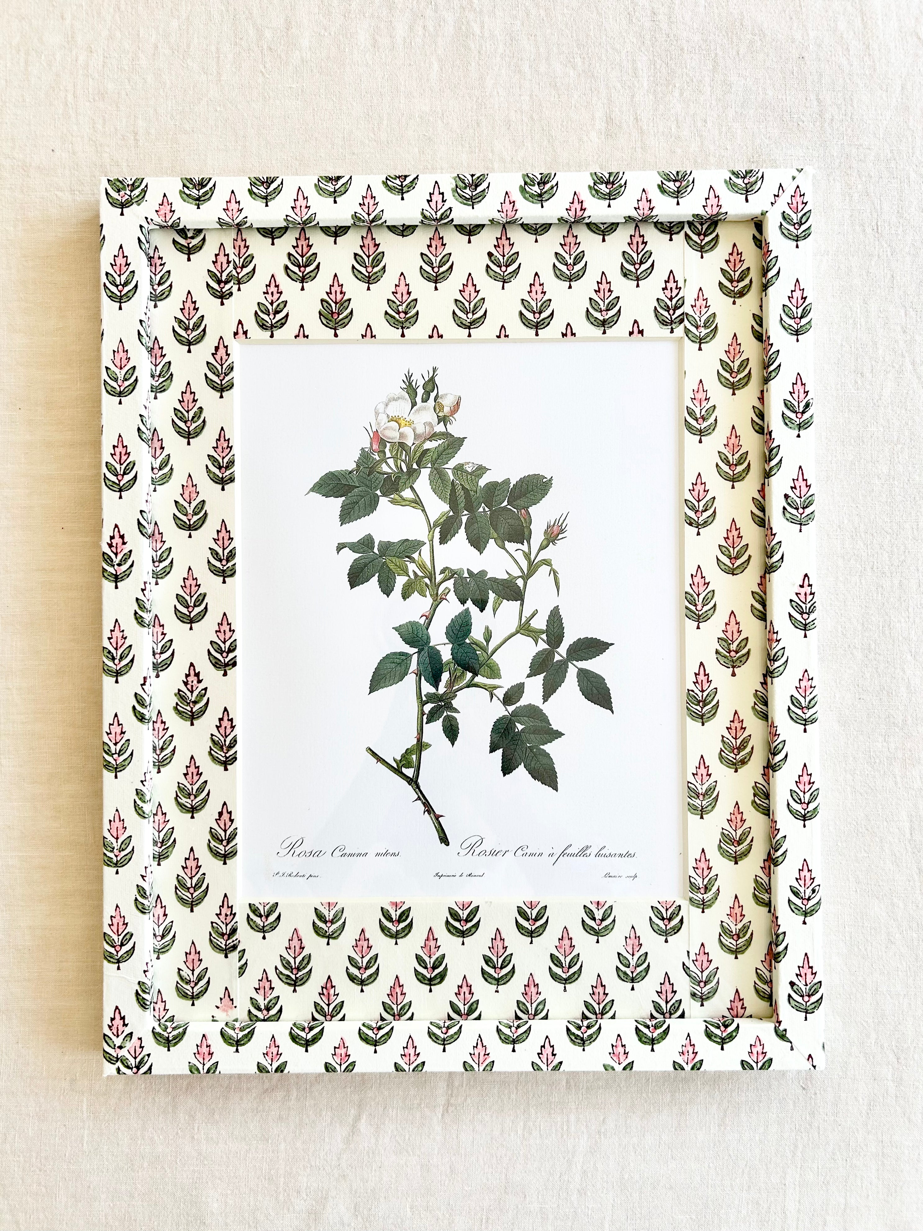 Frame 12 x 15" - Mariposa Pink I