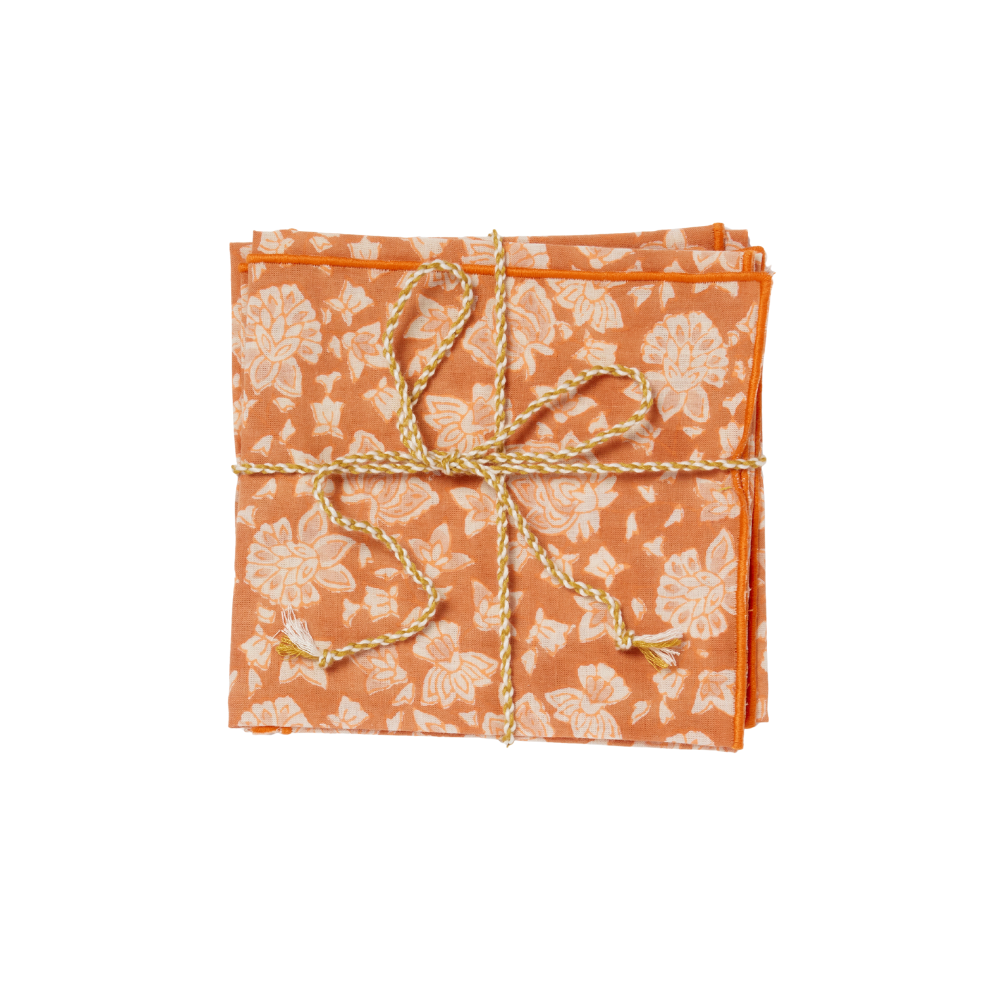 Arushi Napkins - Pumpkin - S/2