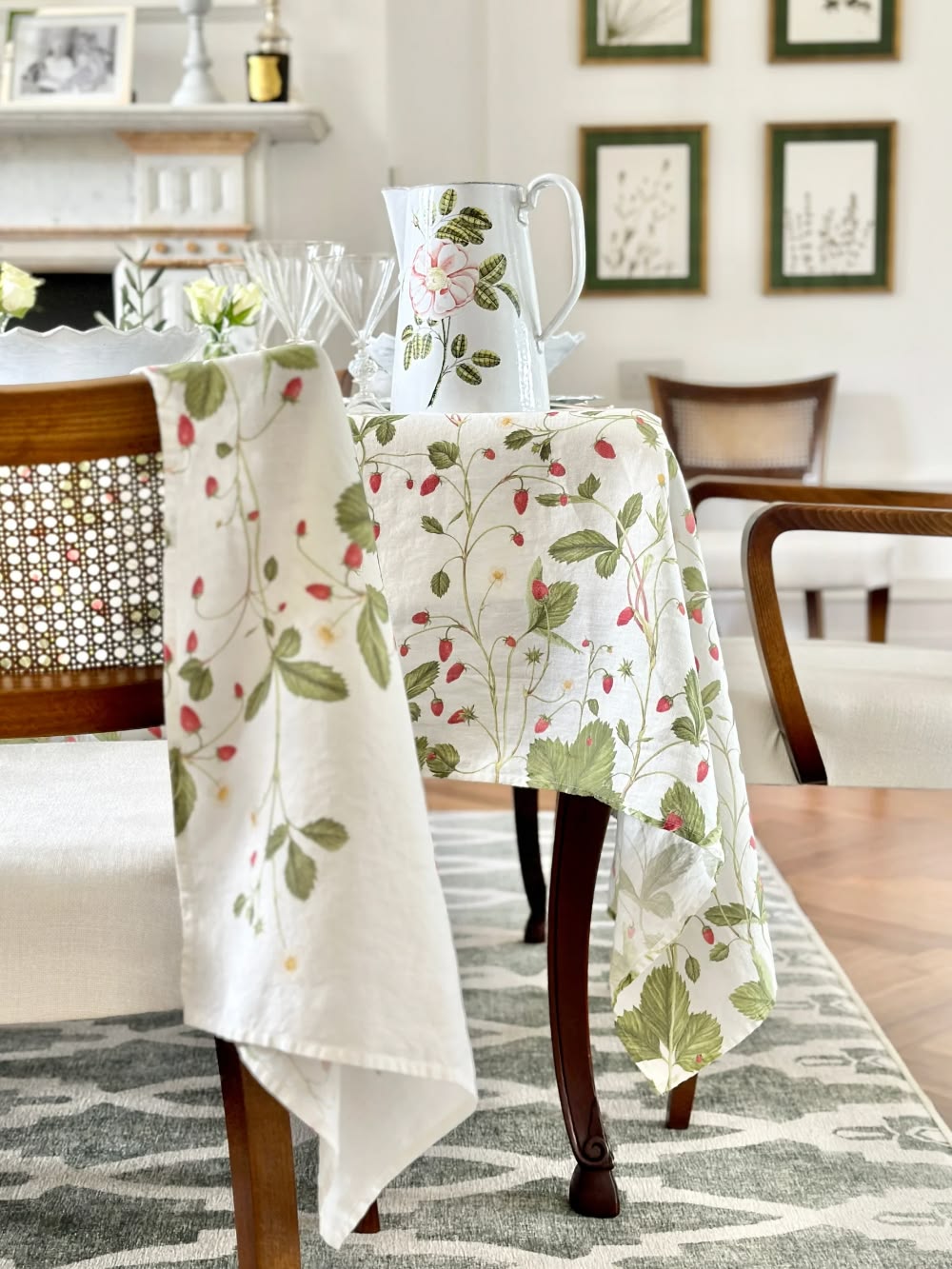 Fraises de Bois Napkins -  S/4