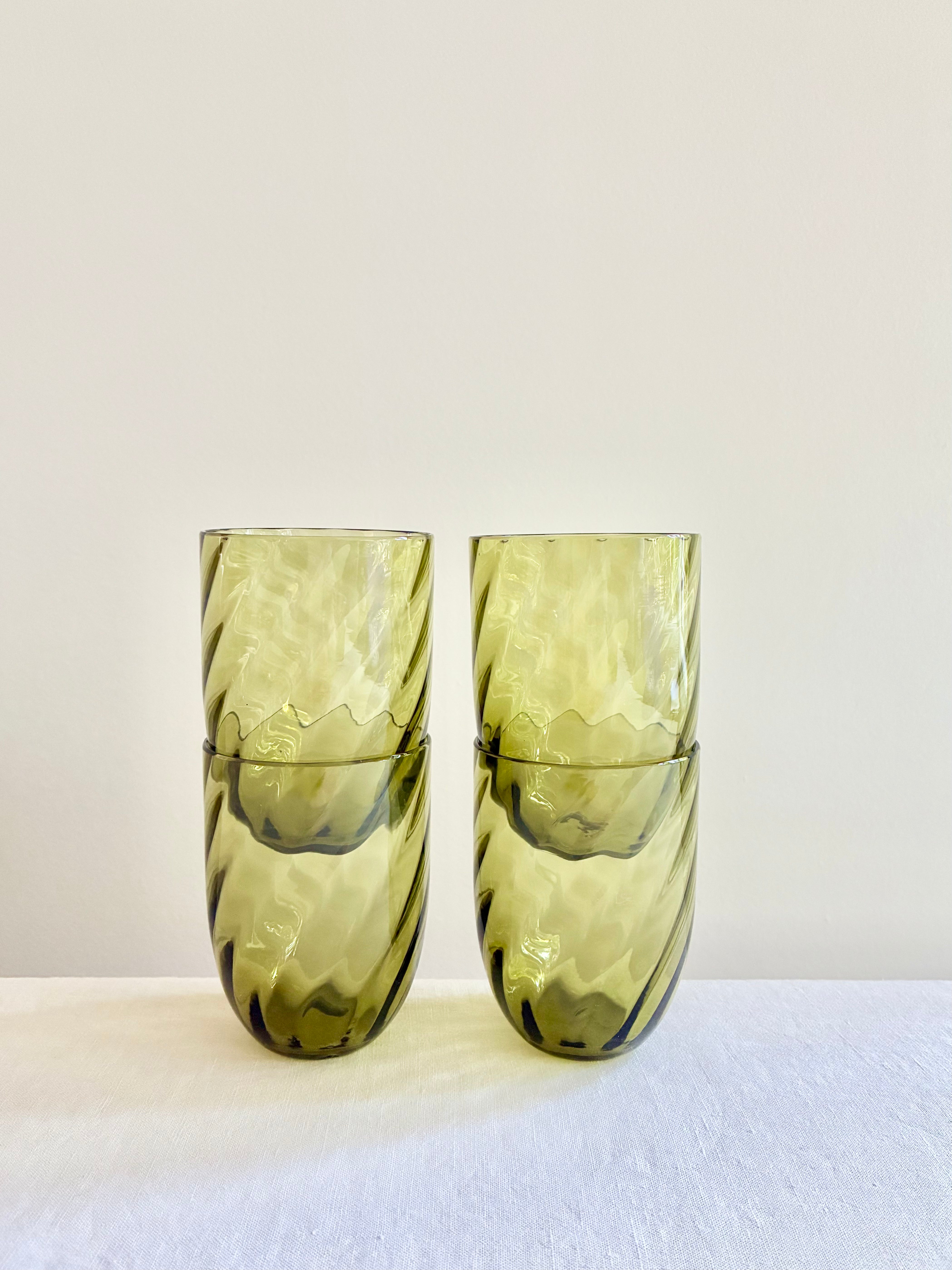Marika Tumblers S/4 - Bonsai Green