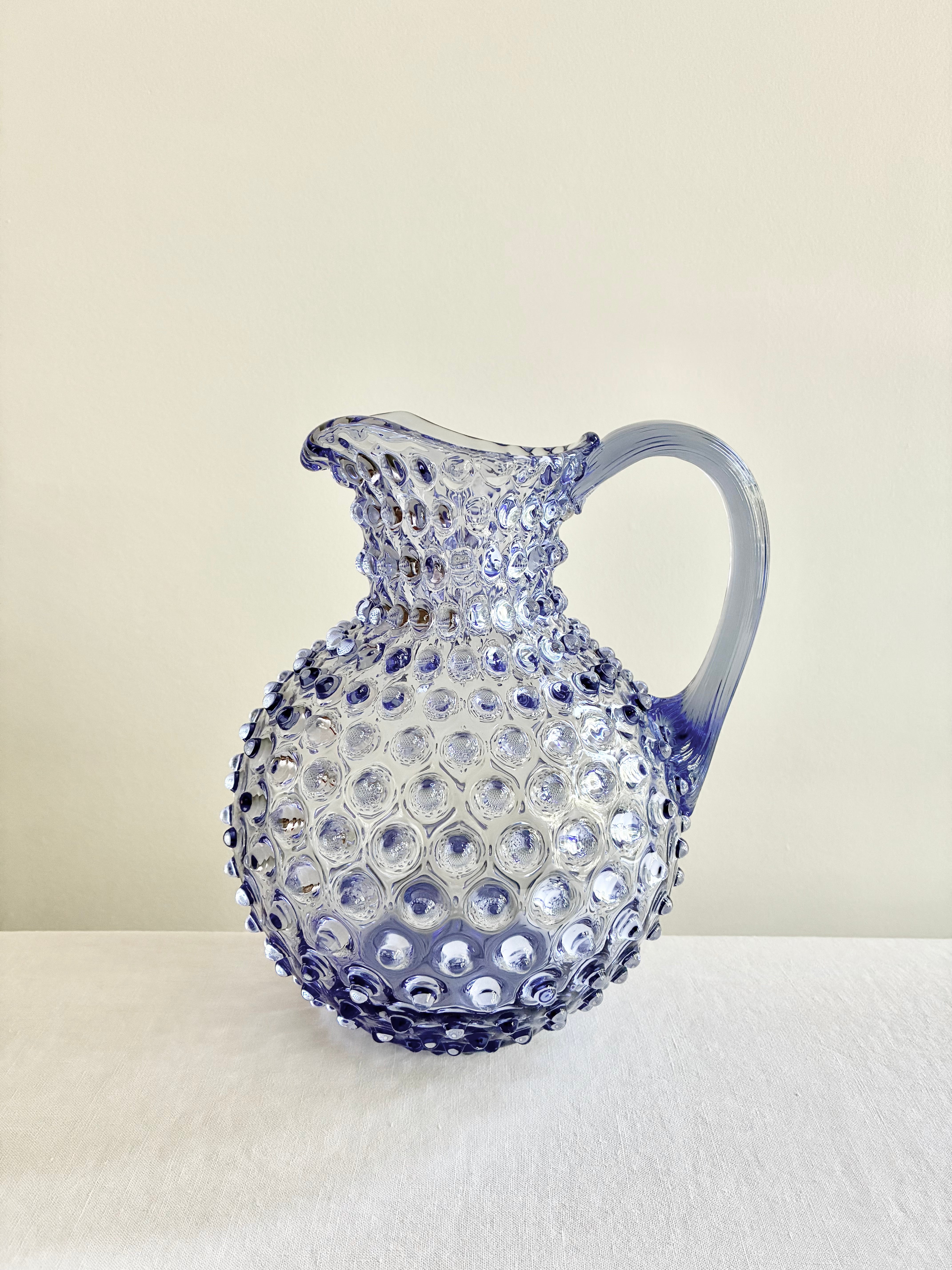 Hobnail Pitcher - Lavender