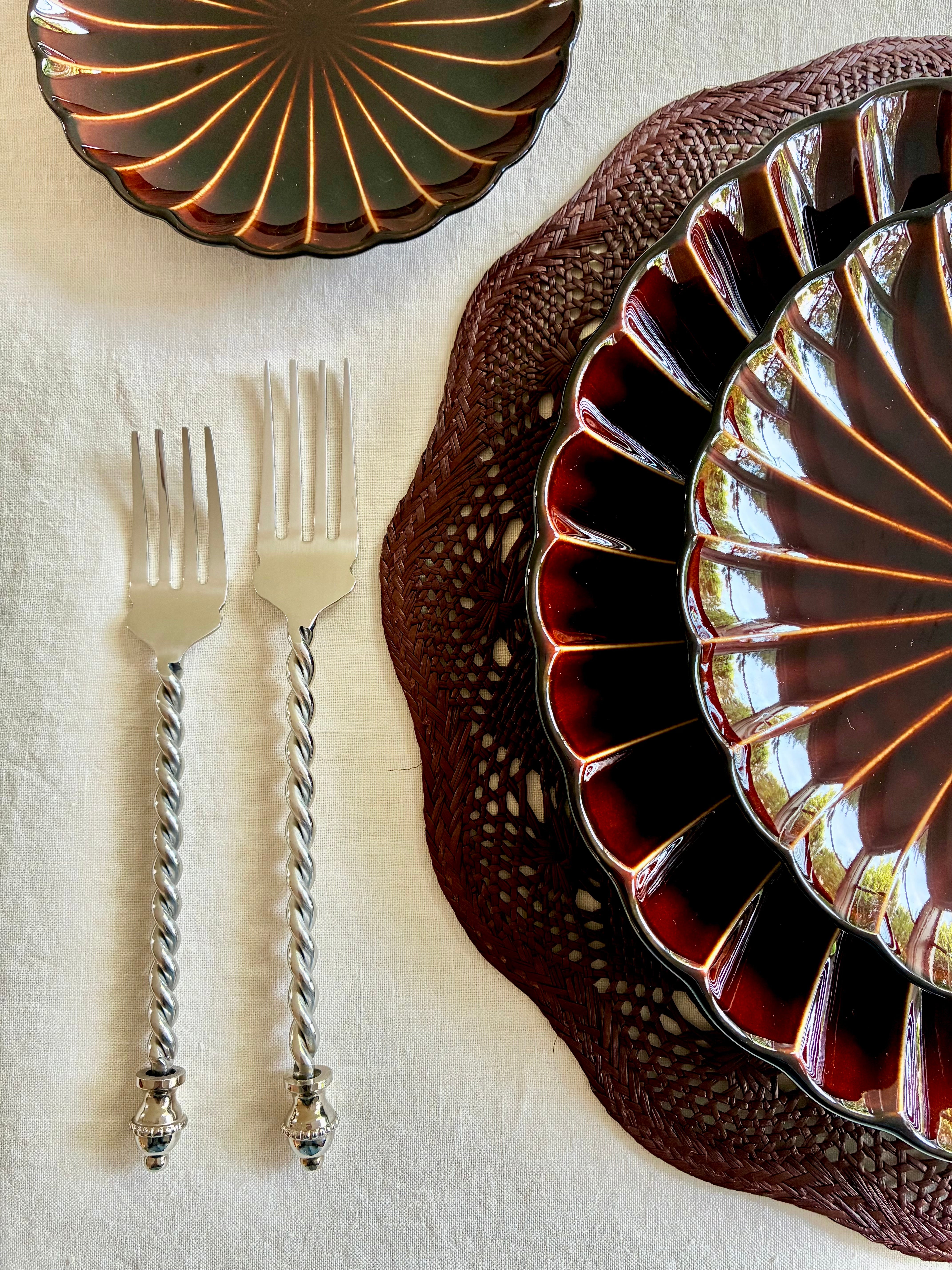 PRE-ORDER - Urushi Dinnerware - Brown