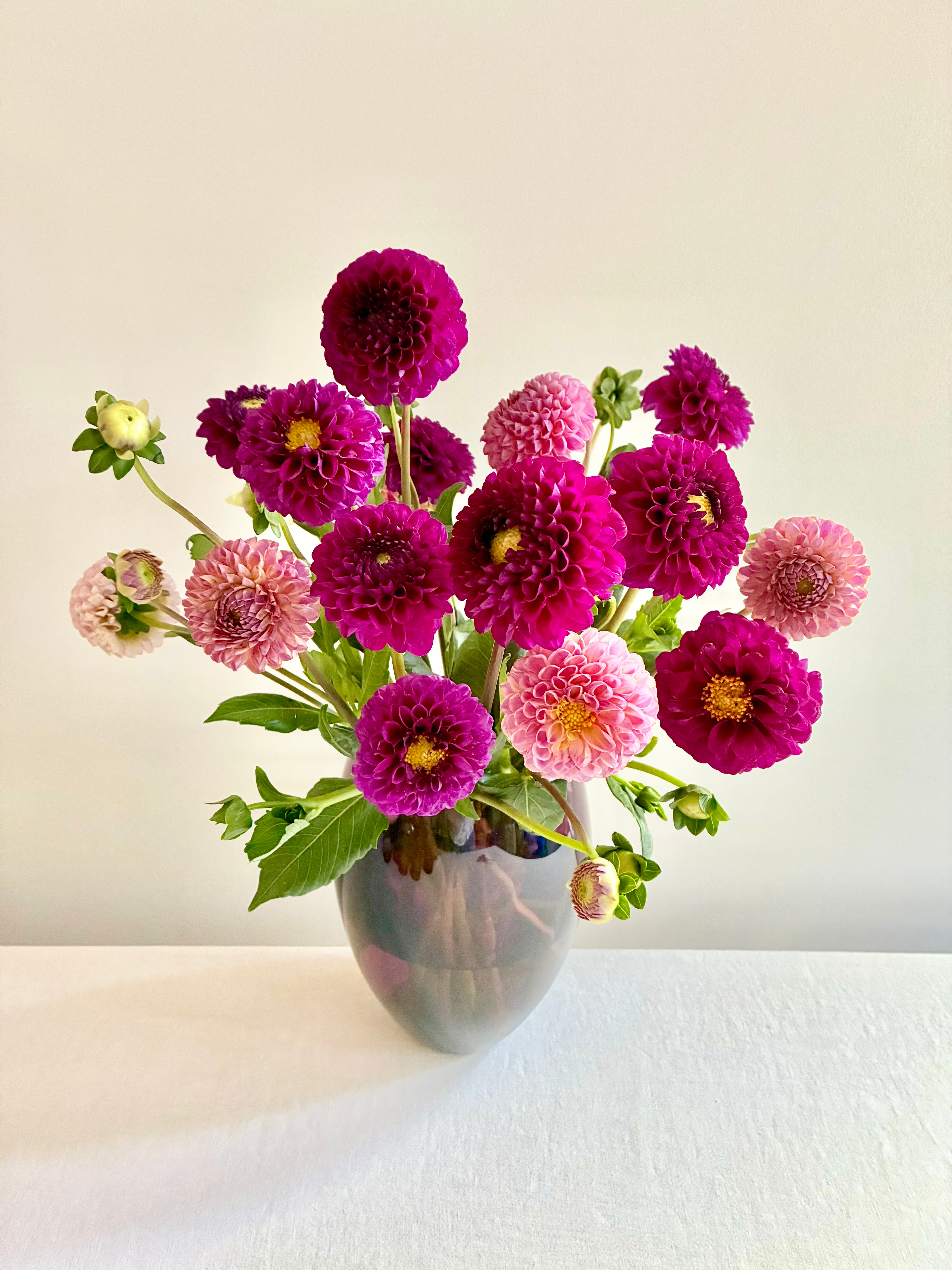 Marika Oval Vase 9" - Violet