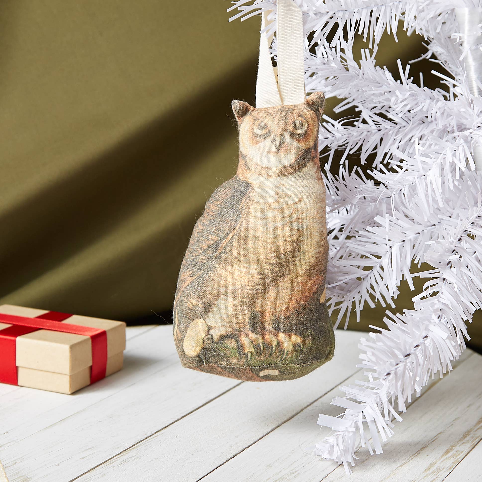 Owl Plush Ornament