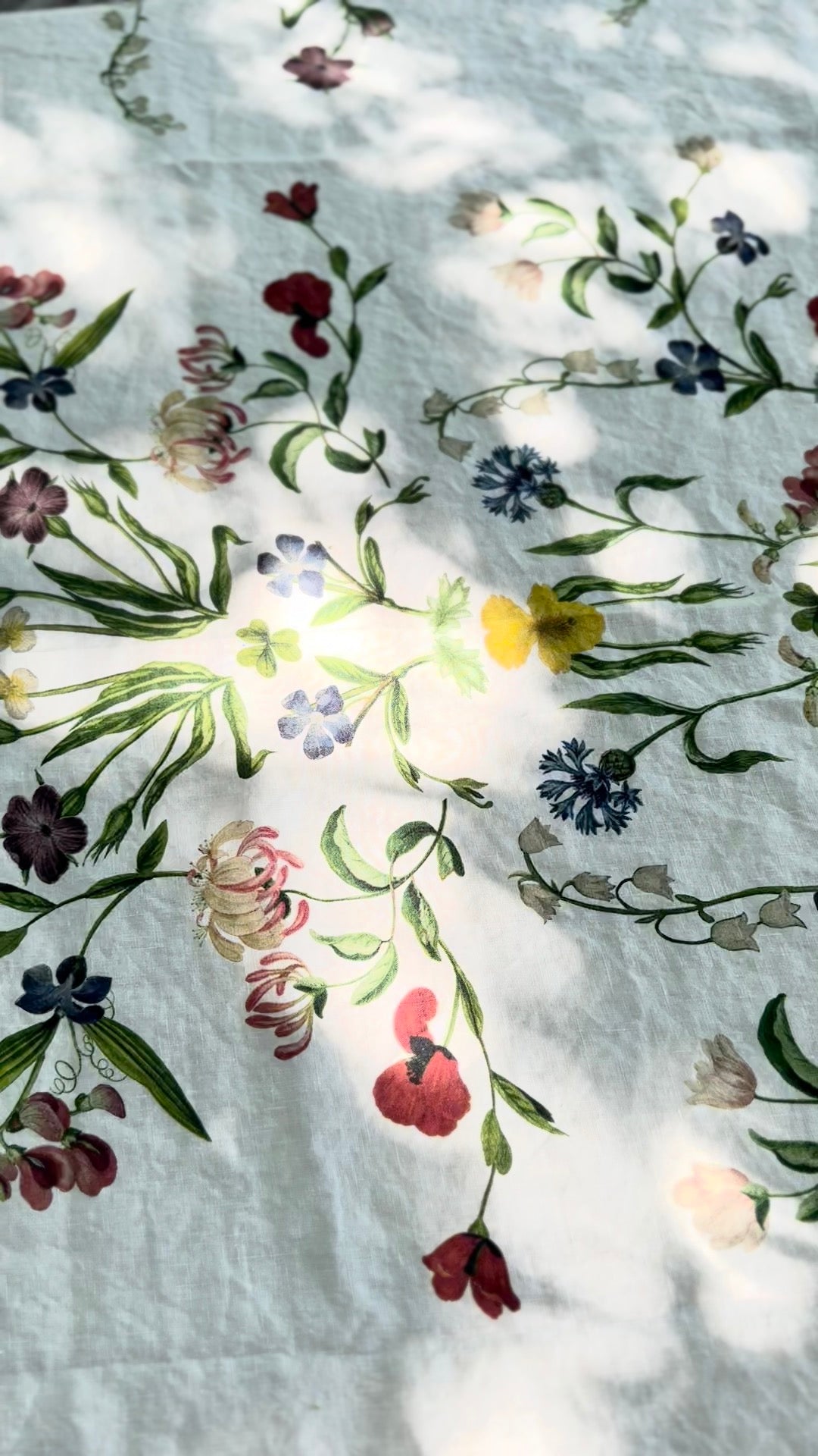 SB X John Derian Wildflower Tablecloth - 3 sizes available