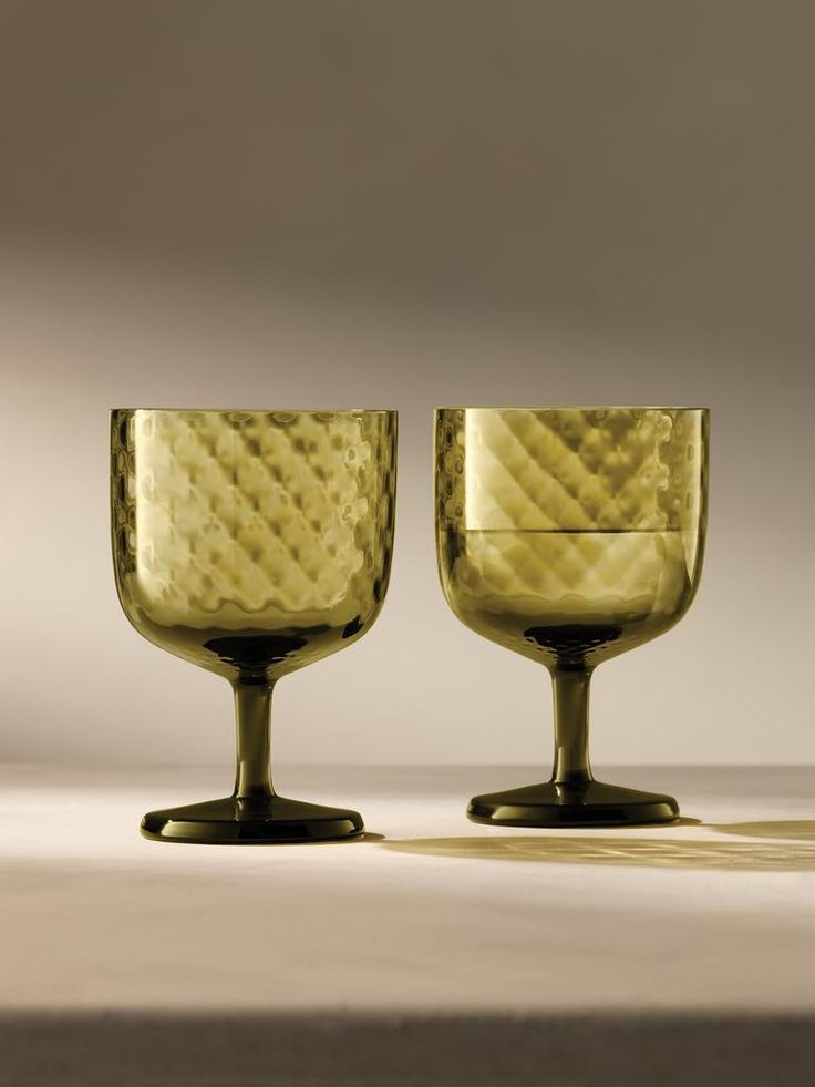Dapple Wine Glass - Woodland Green S/2