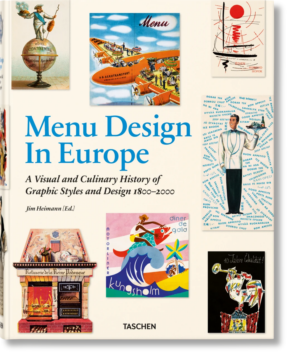 アート・デザイン・音楽 Menu Design in Europe TASCHEN Menu Design in Europe. TASCHEN Books