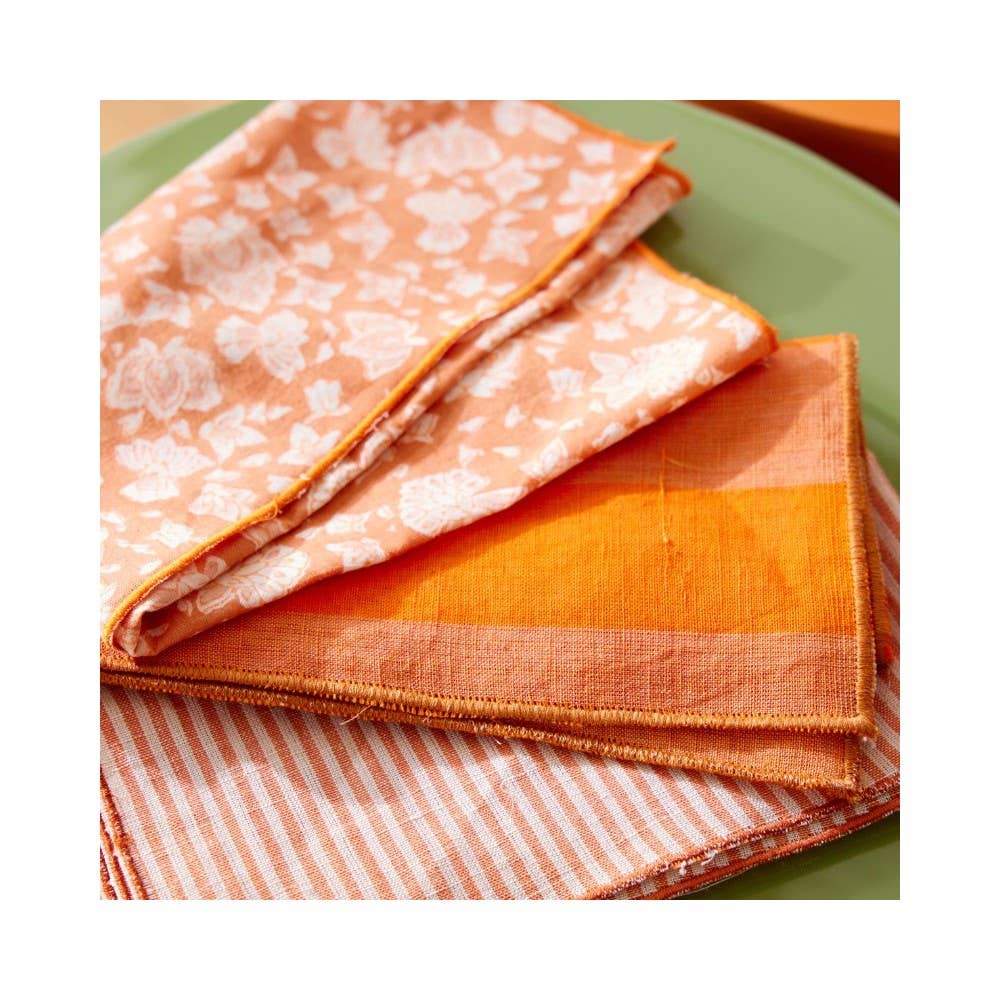 Arushi Napkins - Pumpkin - S/2