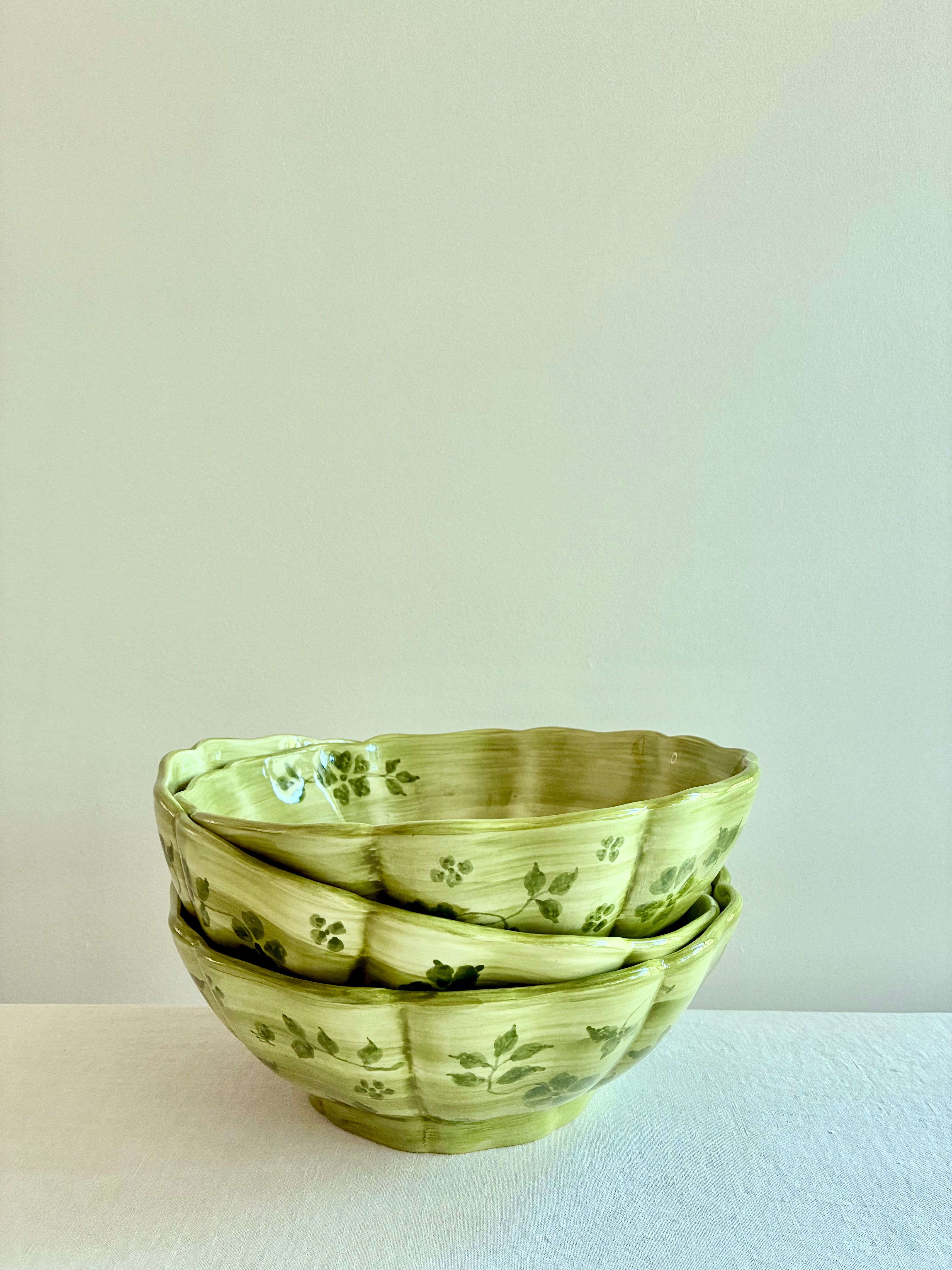 Geneva Serving Bowl- Fern