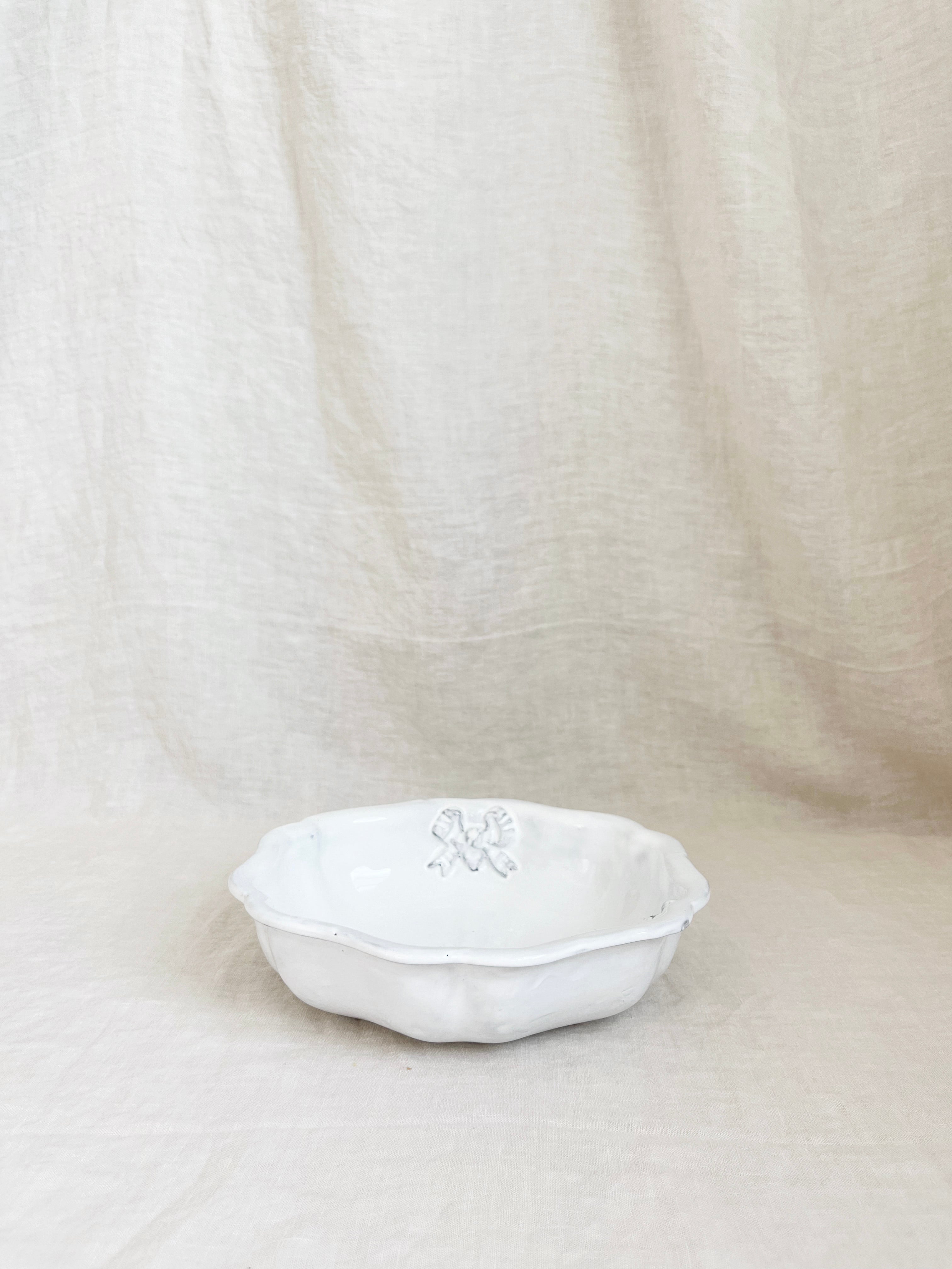 Colette Edition Salad Bowl -Blanc Bow