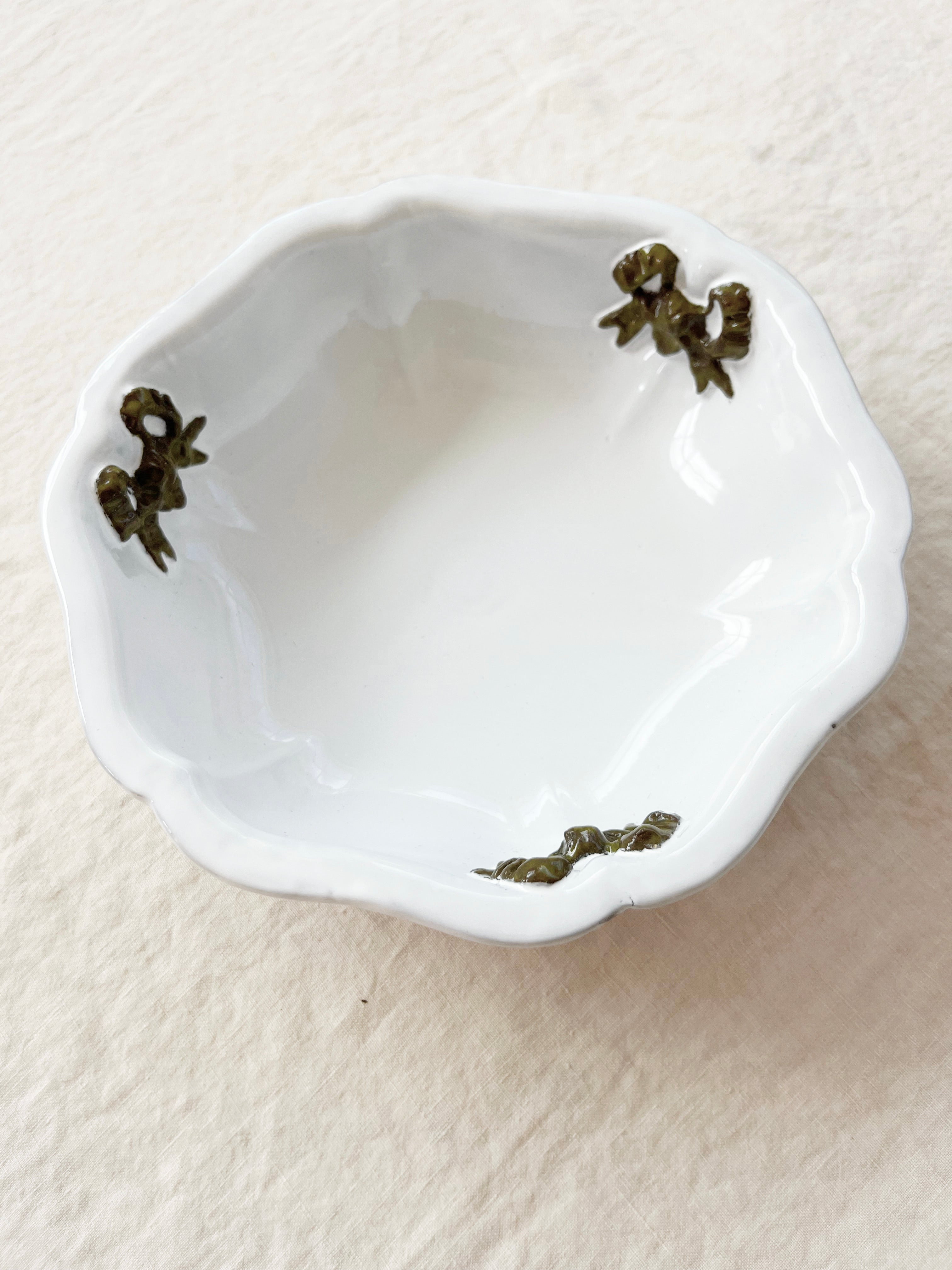 Colette Edition Salad Bowl -Forêt Green Bow