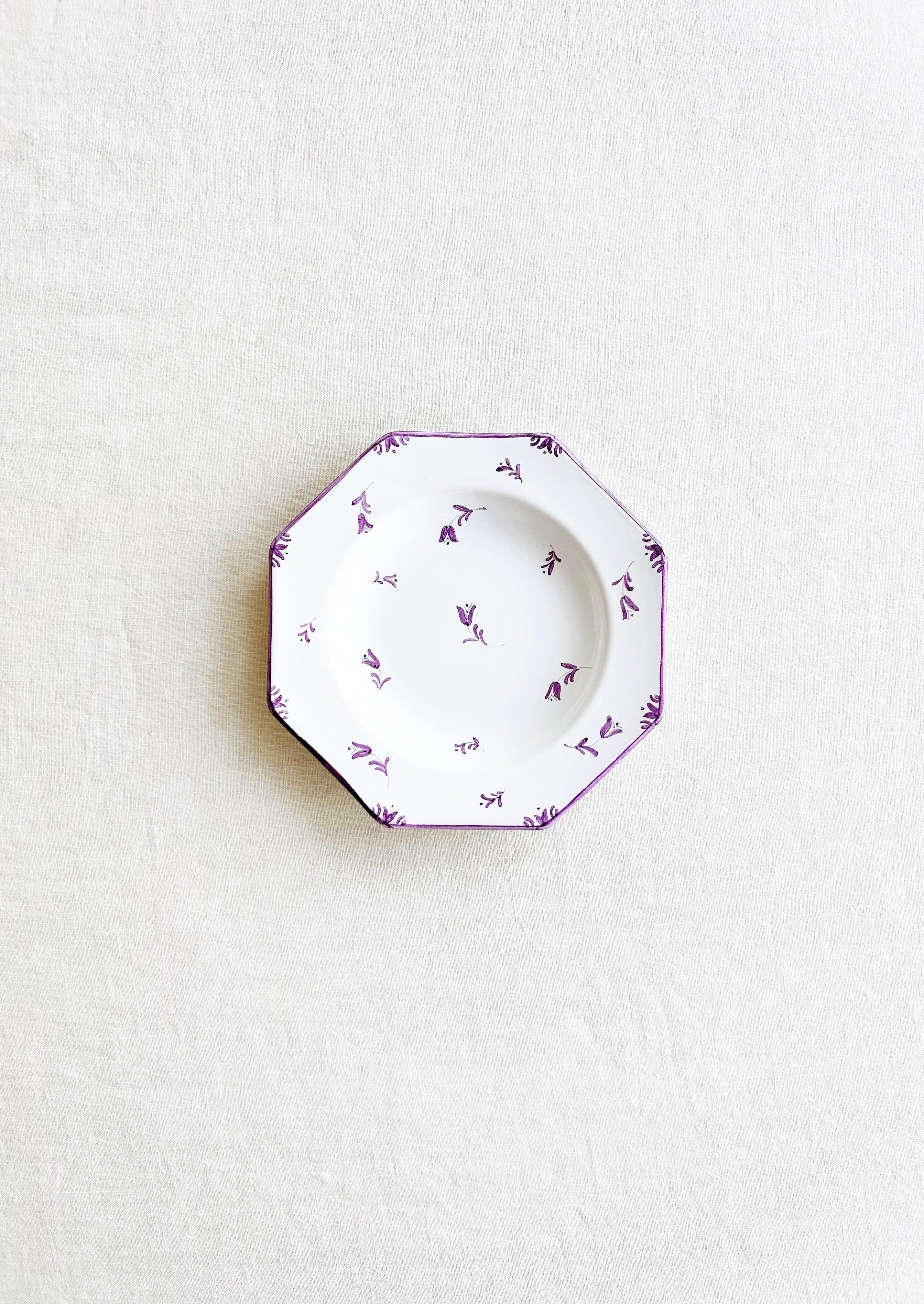 PRE-ORDER - Sainte Marie Dinnerware - Tulips - Lilac