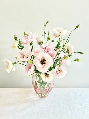 Marika Oval Vase 9" - Rosaline