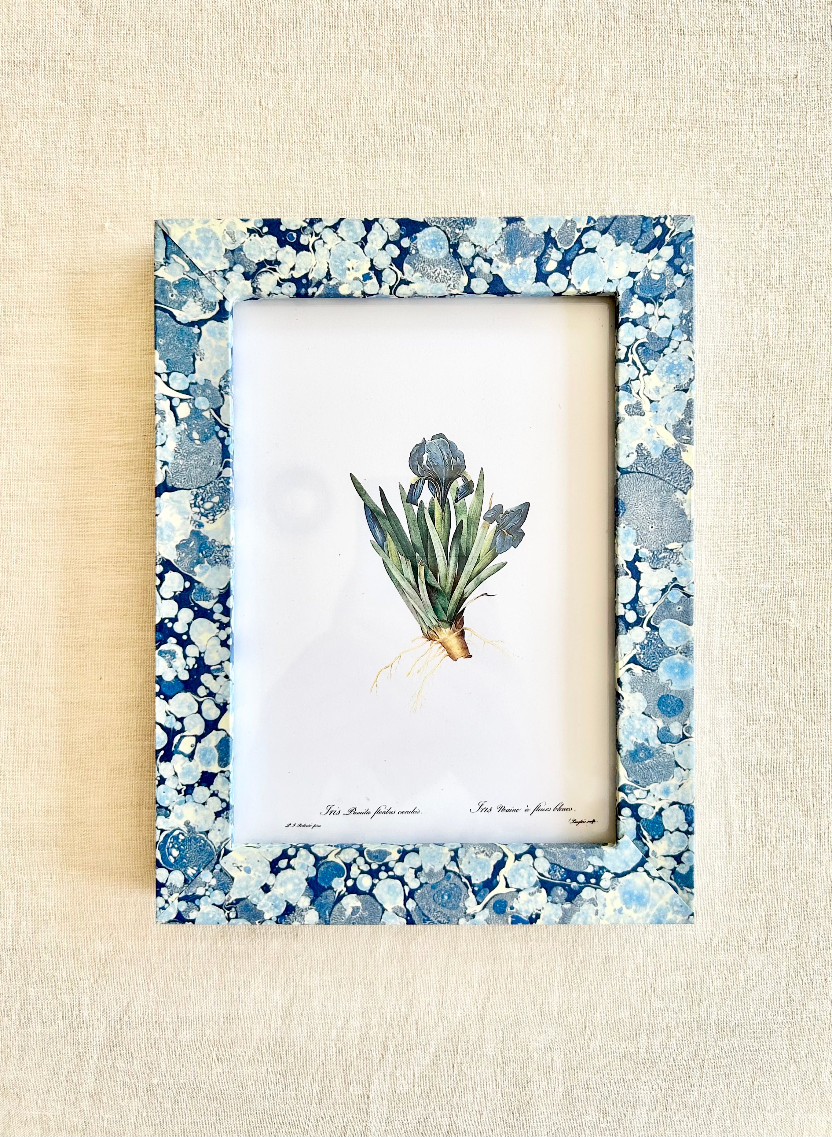 Tabletop Frame  5x7" - Sky Marbled