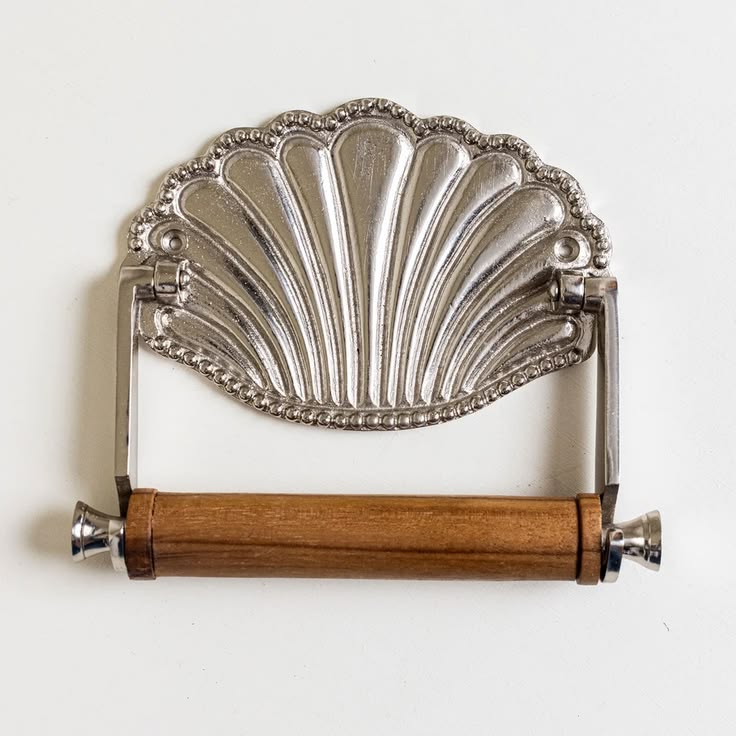 Seaside Toilet Roll Holder - Chrome