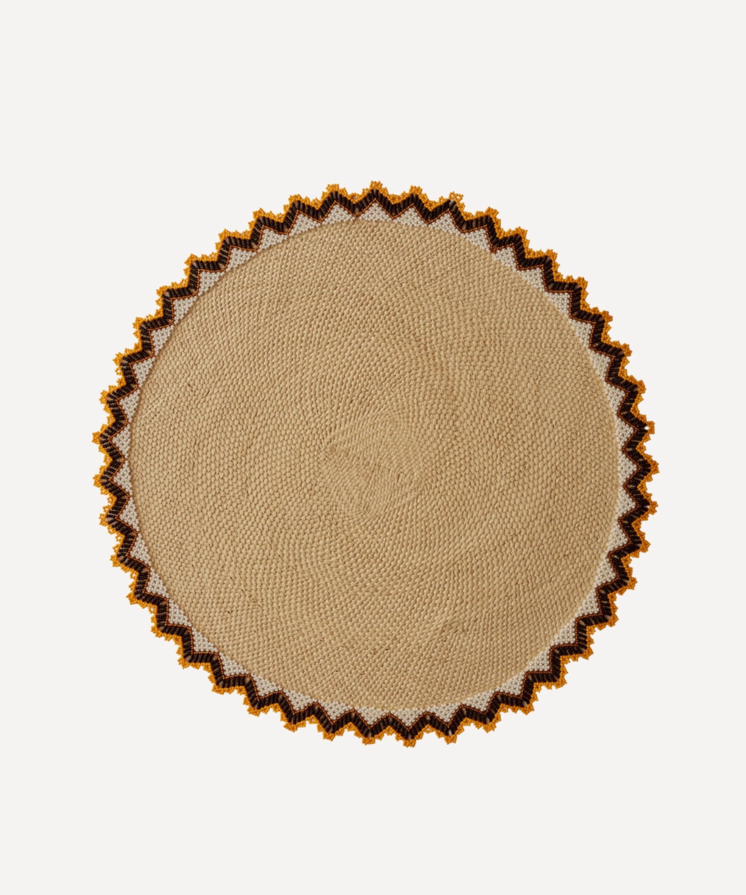 Zinnia Placemat -Umber S/4