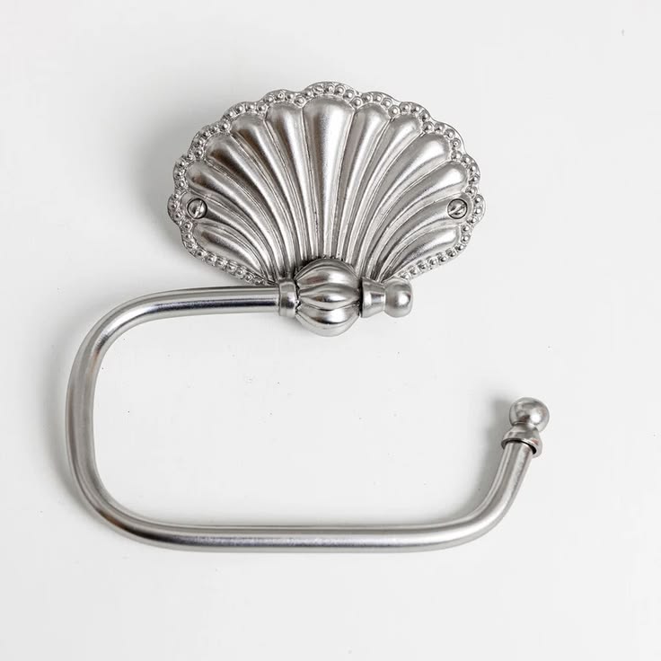 Cara Shell Towel or Paper Roll Holder - Chrome