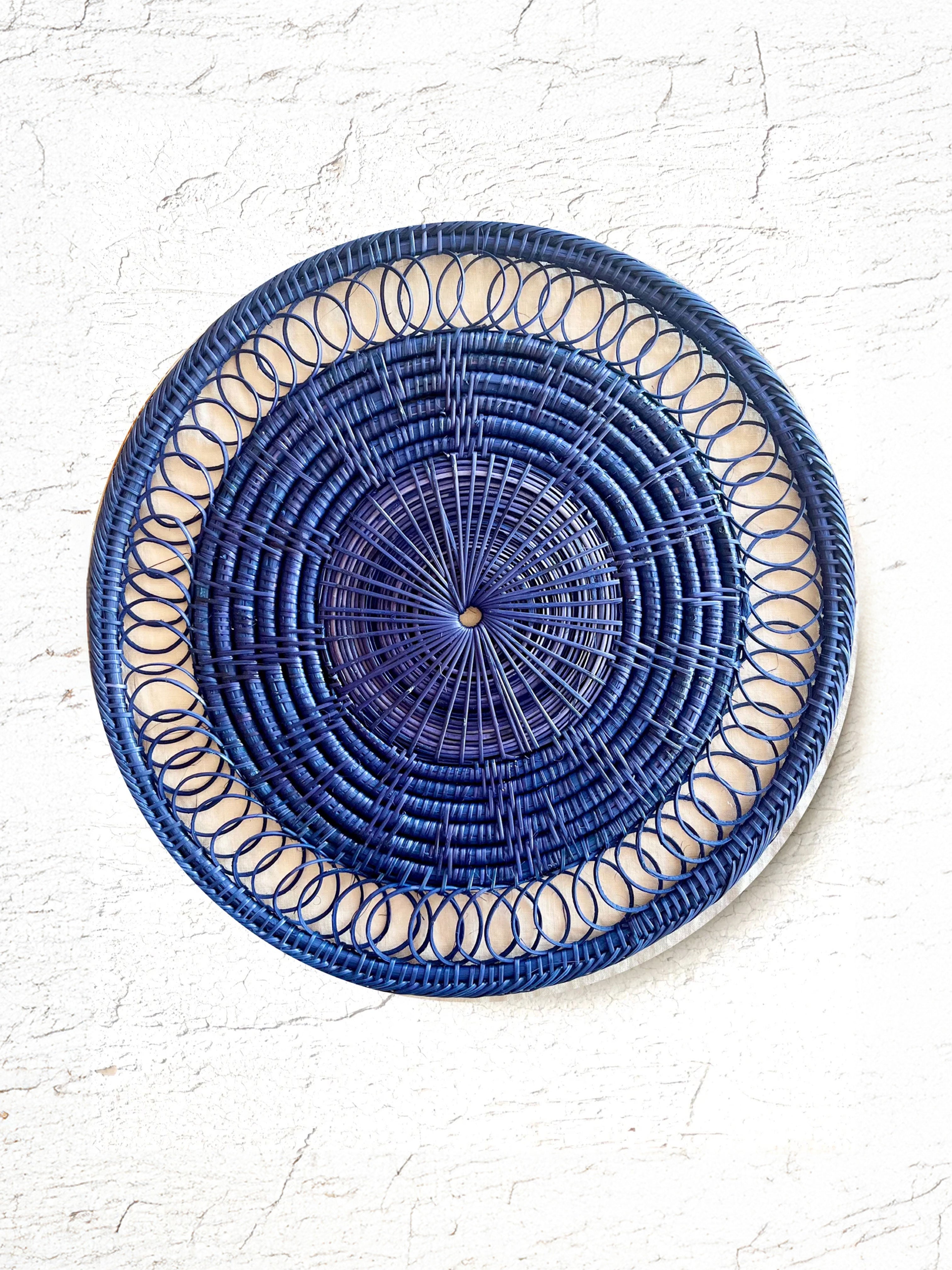 Cassel Charger / Placemat - Indigo - S/4