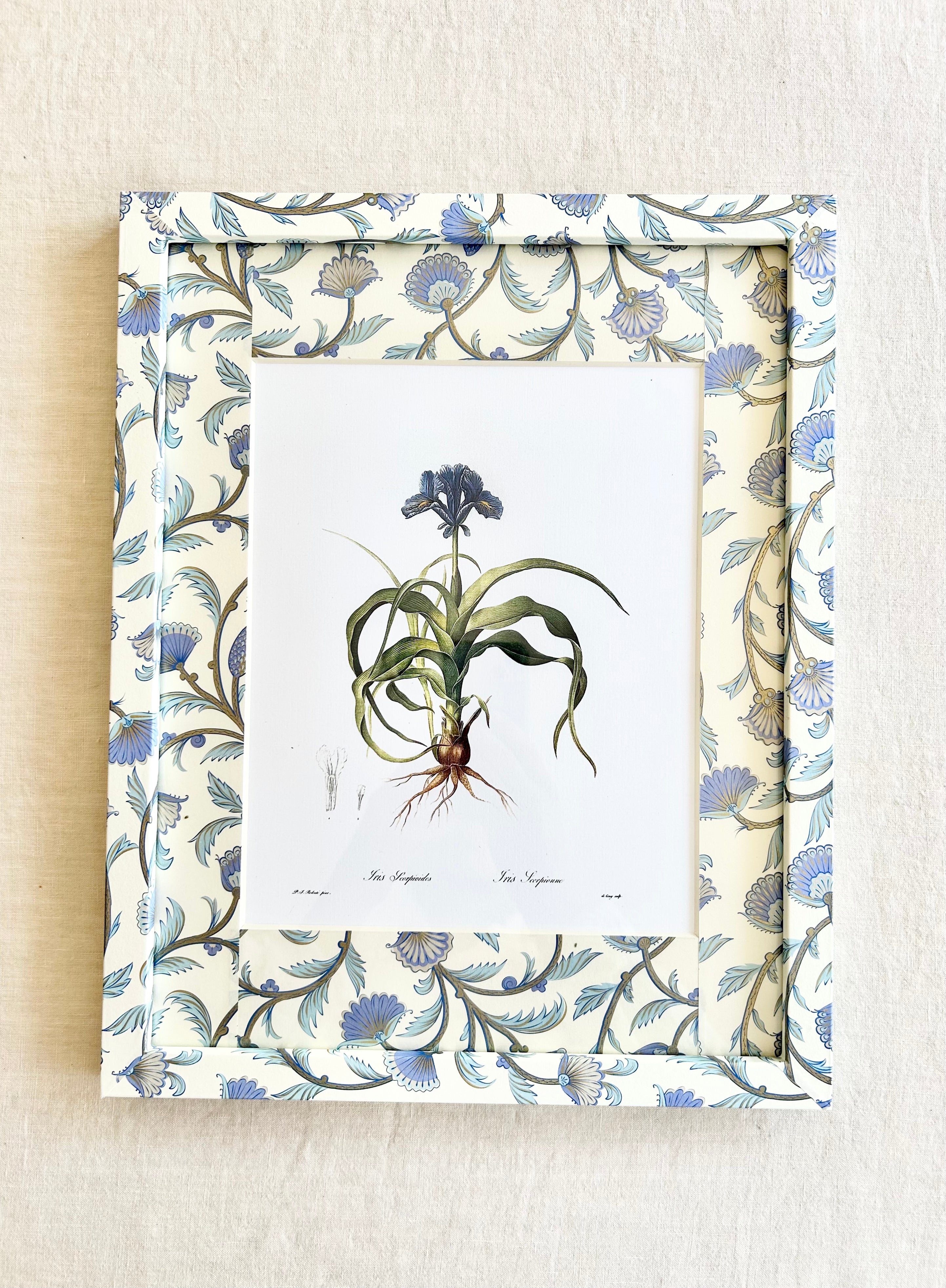 Frame 12 x 15" - Nile Blue I