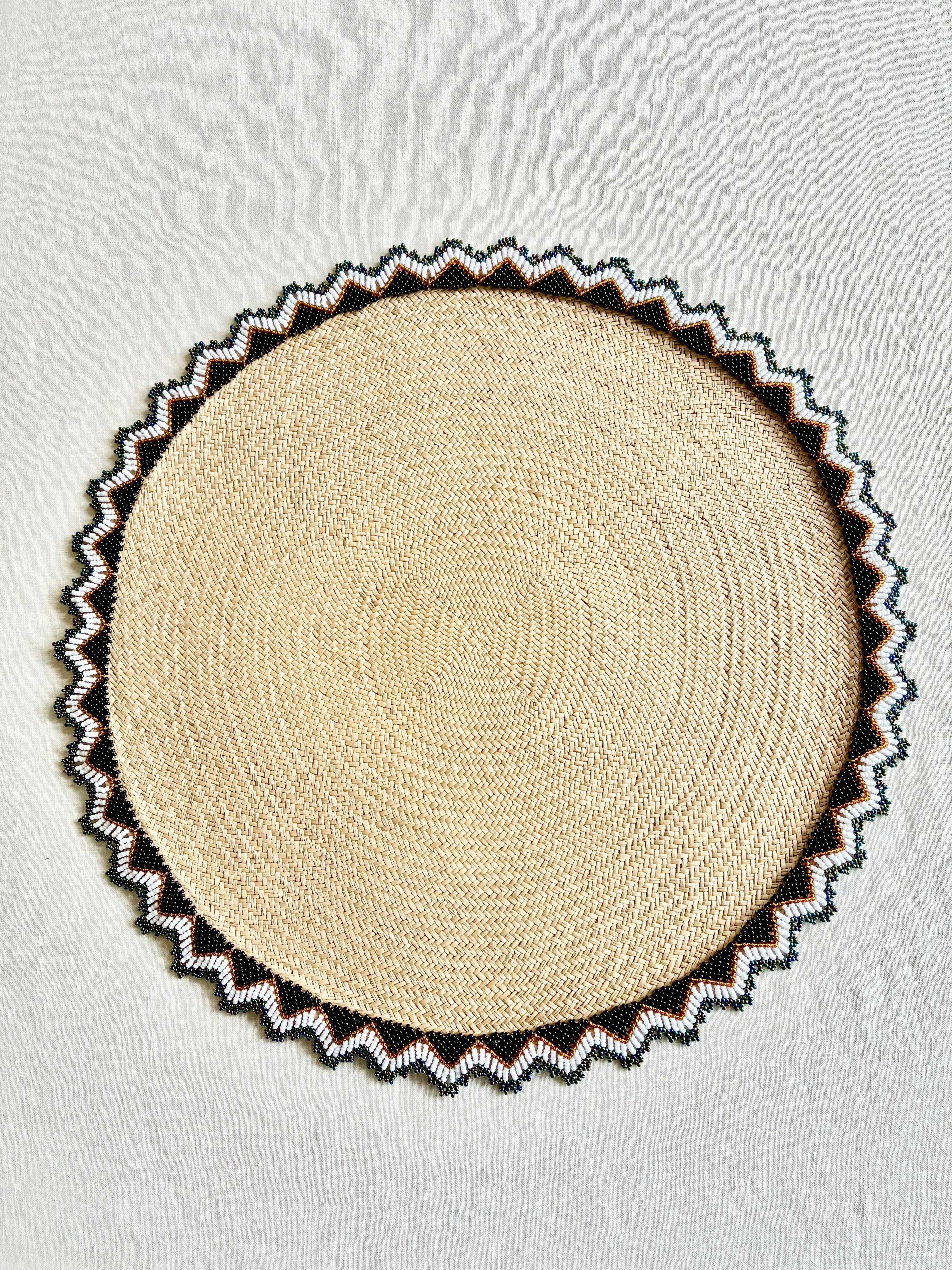 PRE-ORDER - Zinnia Placemat -Khaki  S/4