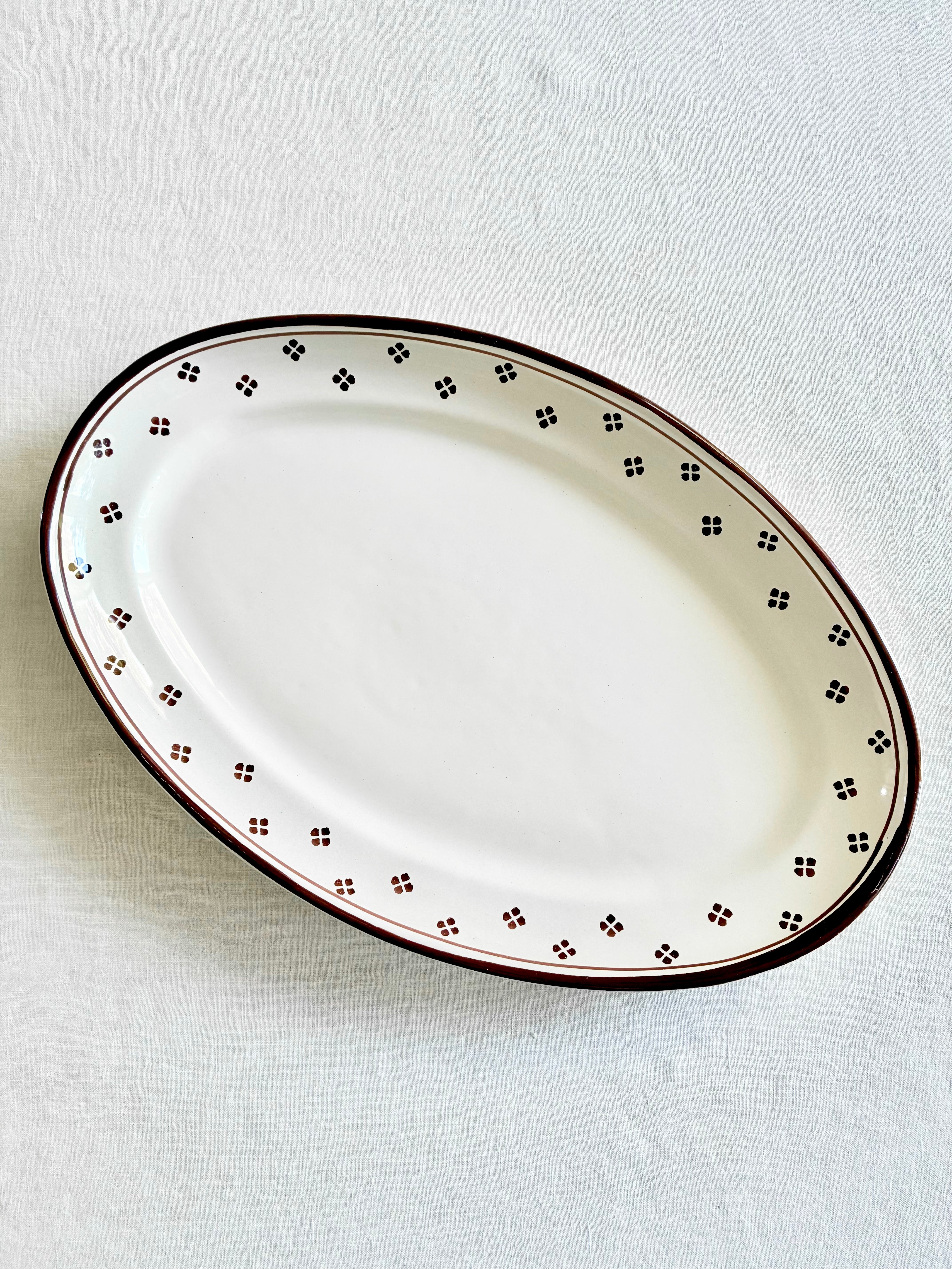 Rigo E Stella Oval Platters - Crema - 2 sizes
