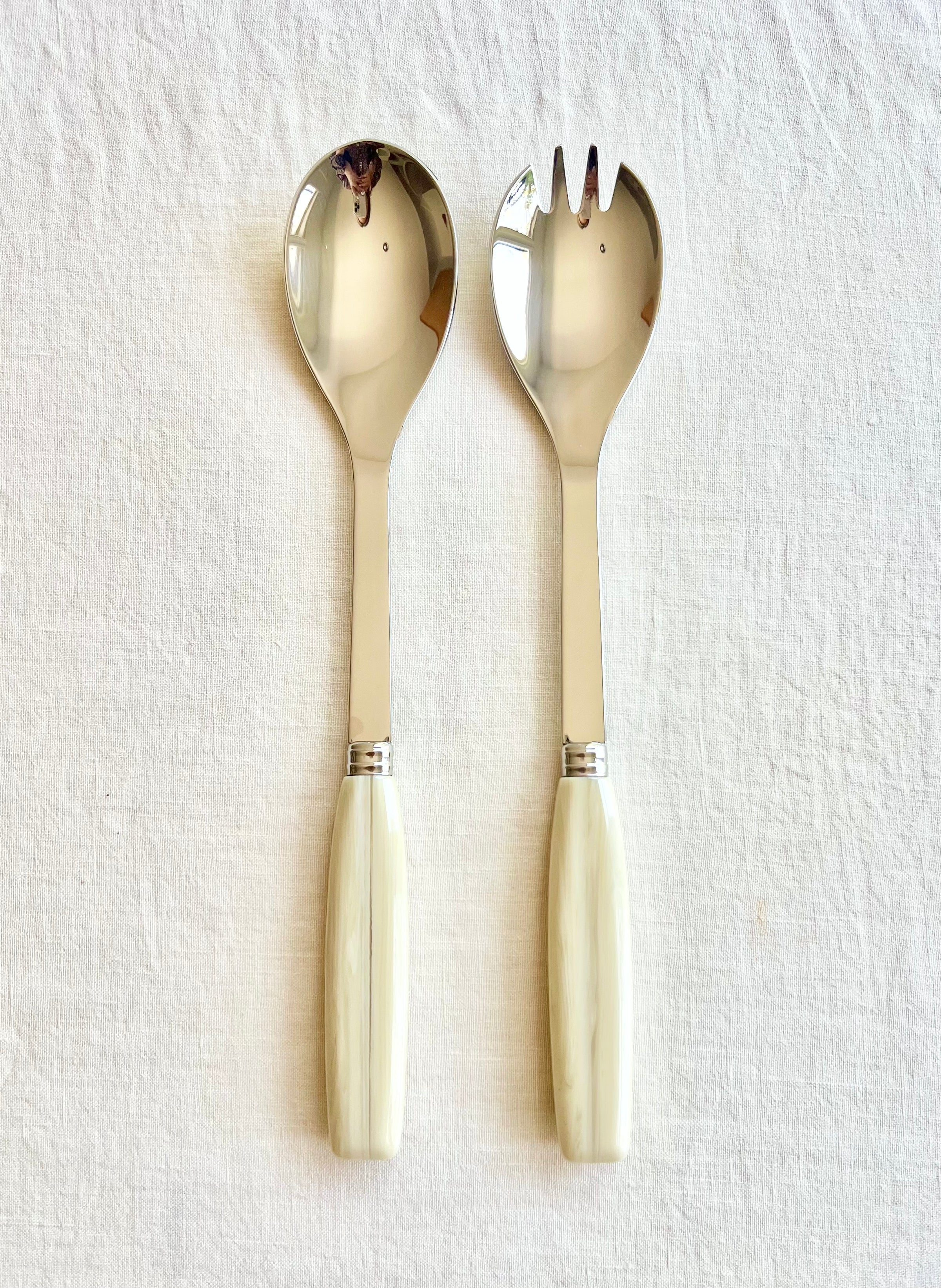 Djembe Salad Server Set