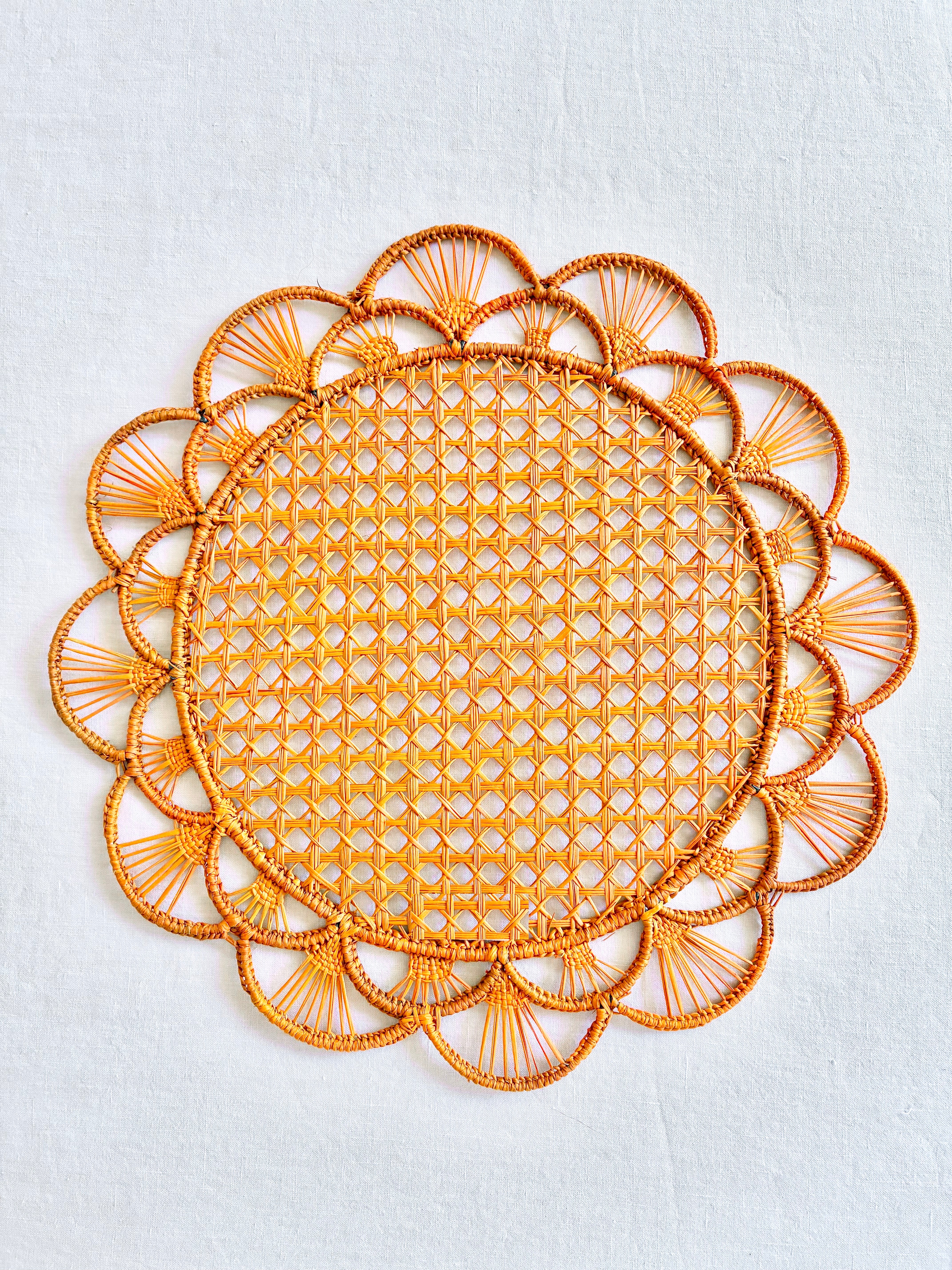 Ojal Placemat - Mustard S/4