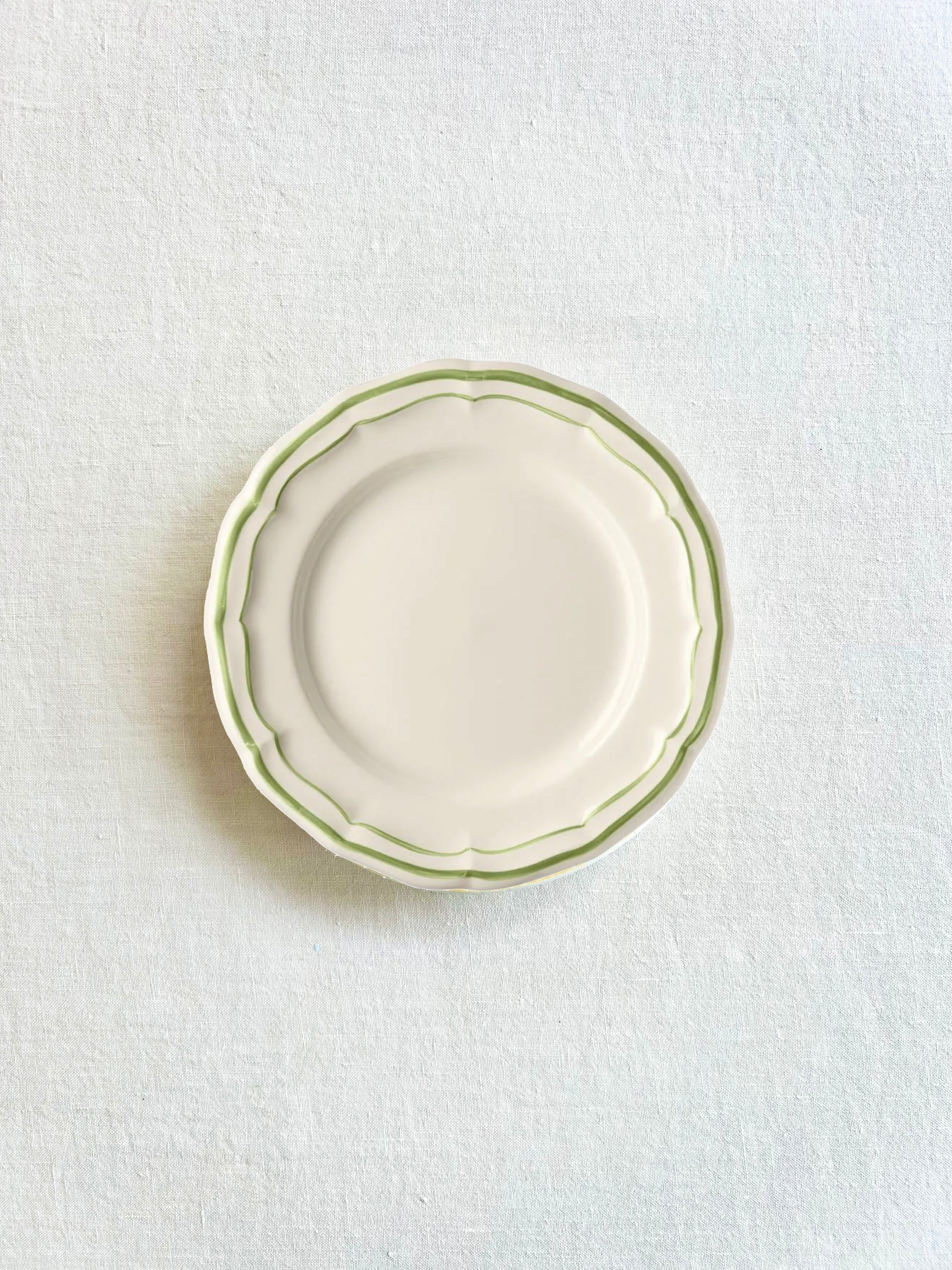 Gien Fliet Dinnerware - Vert