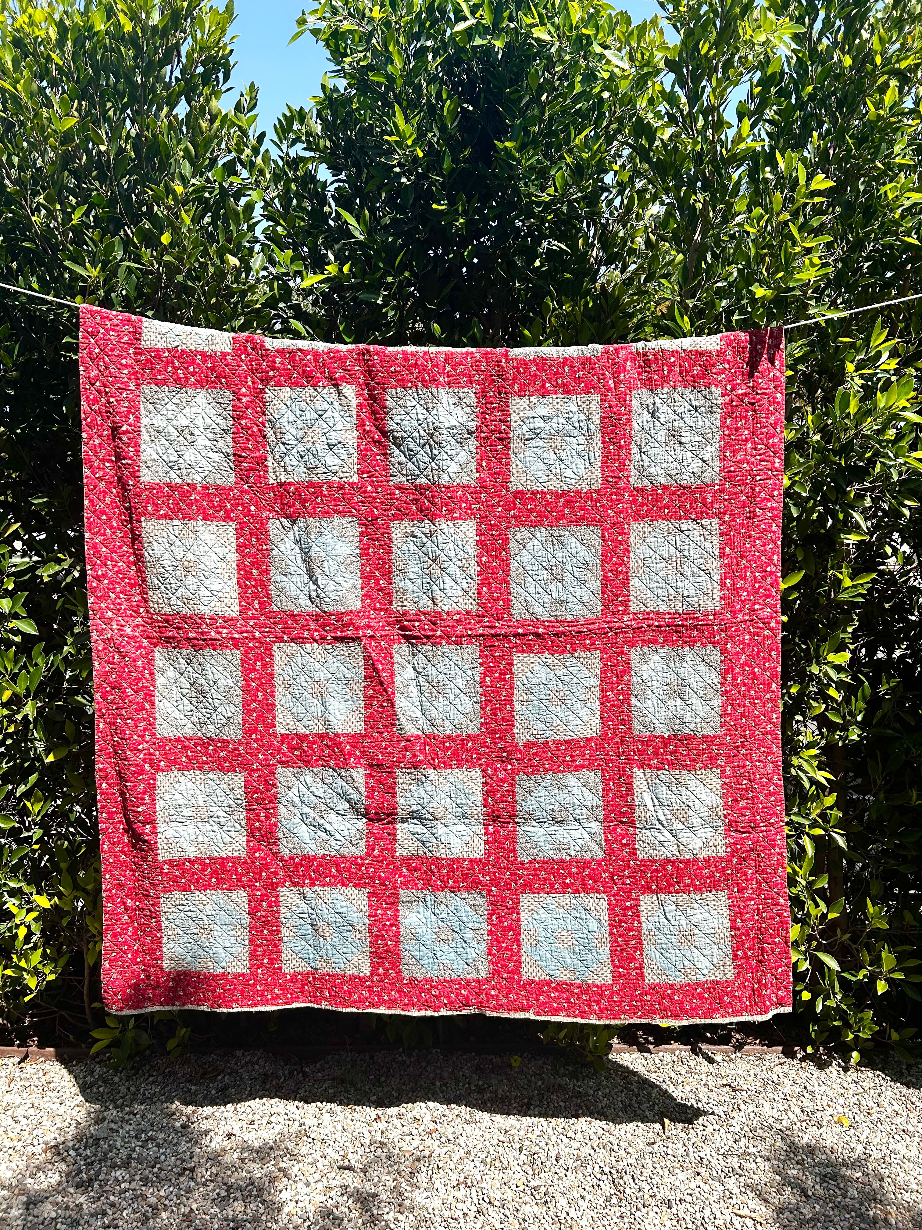 Historic Pixie Star Quilt 1800's