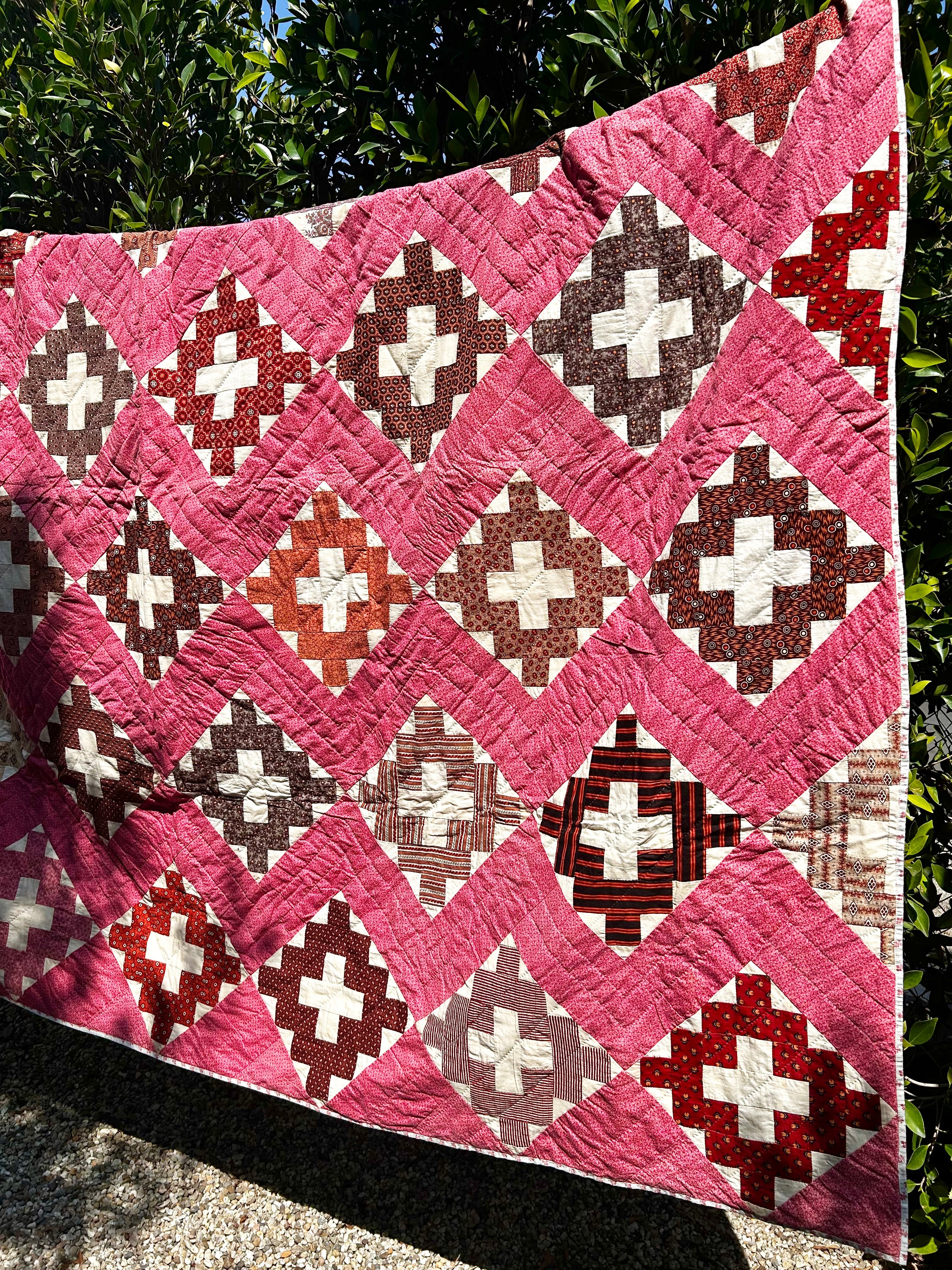 Historic Chimney Sweep Quilt 1850's
