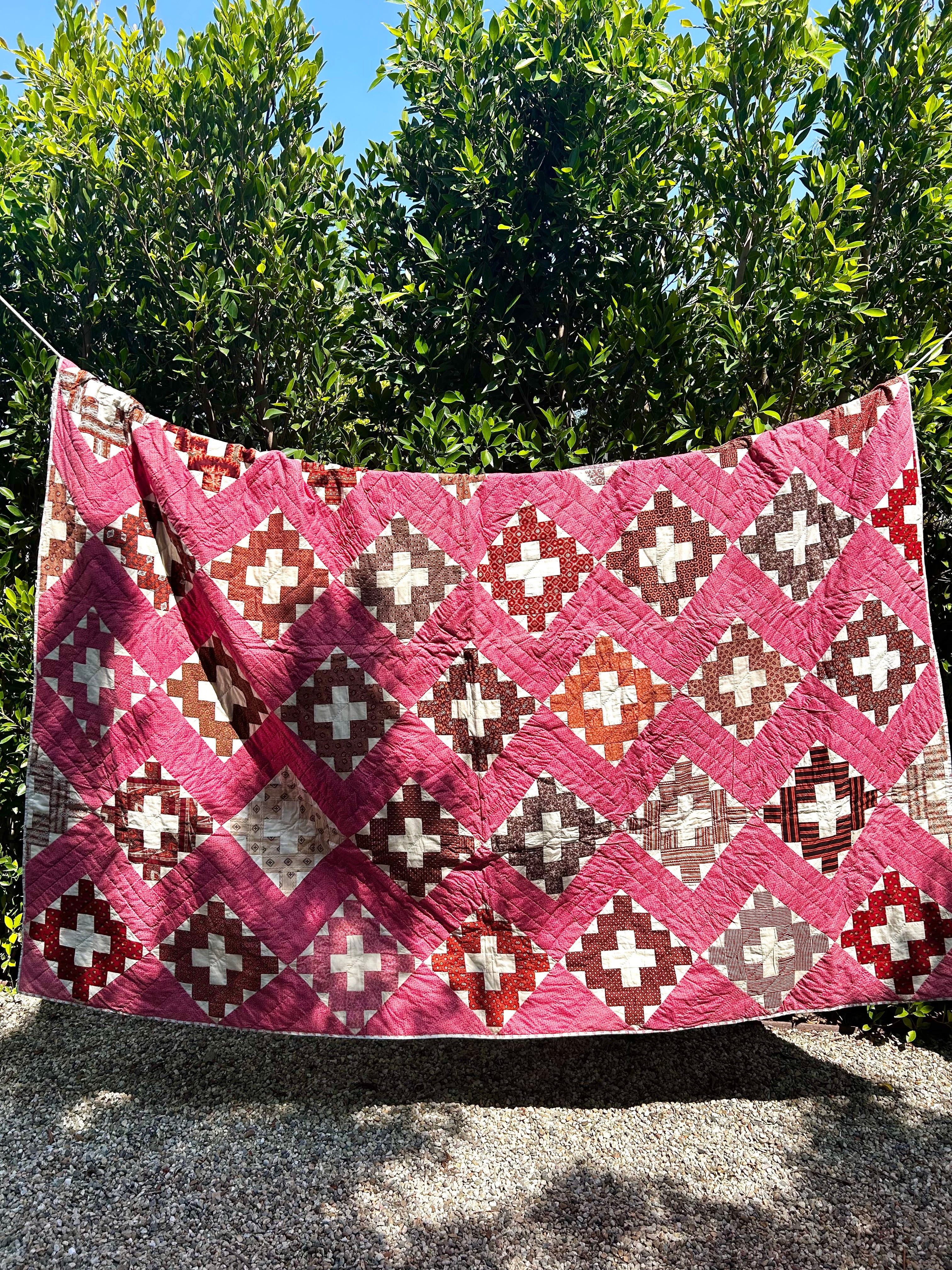 Historic Chimney Sweep Quilt 1850's