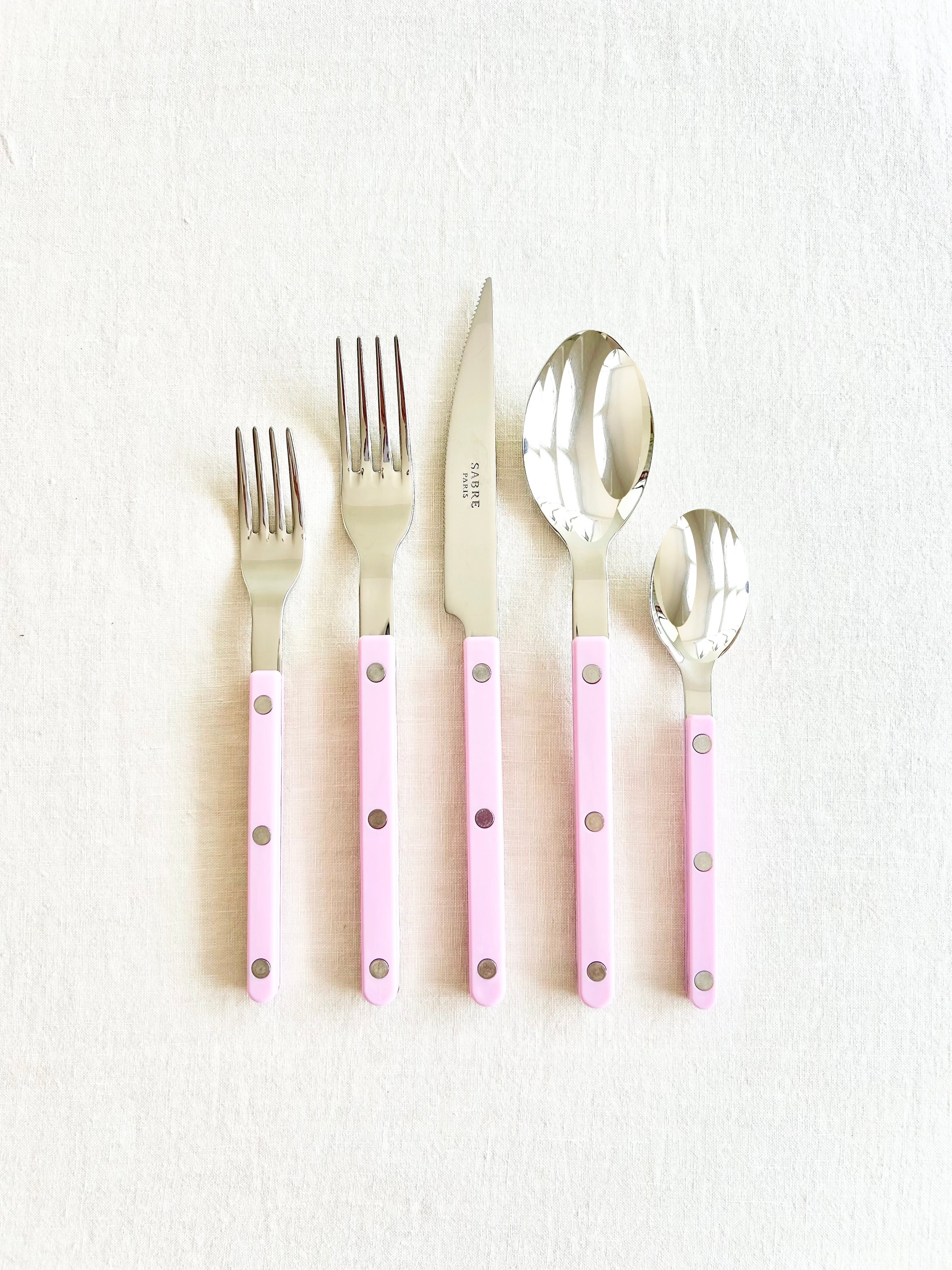 Bistro Rose Flatware - 5 piece set