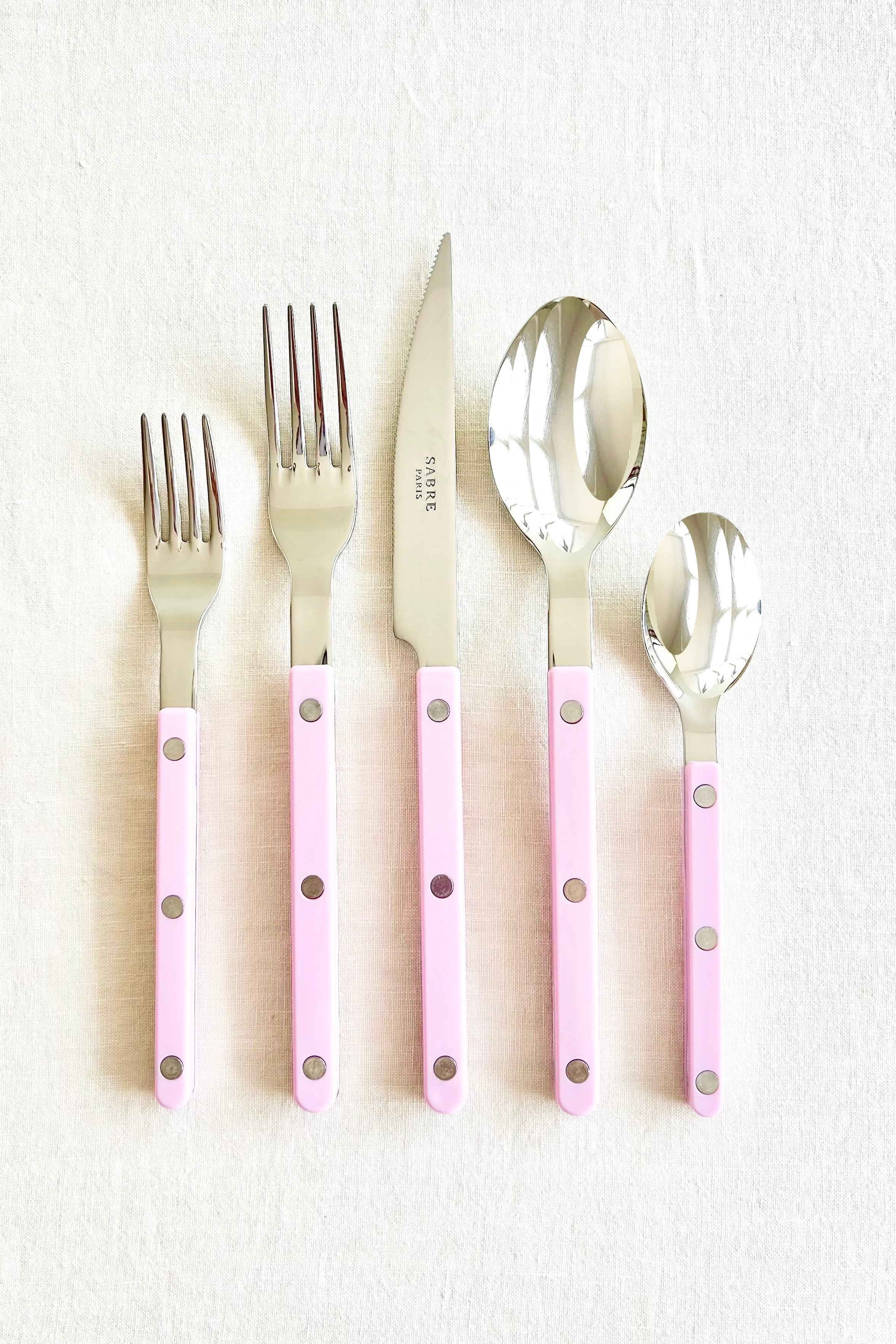 Bistro Rose Flatware - 5 piece set