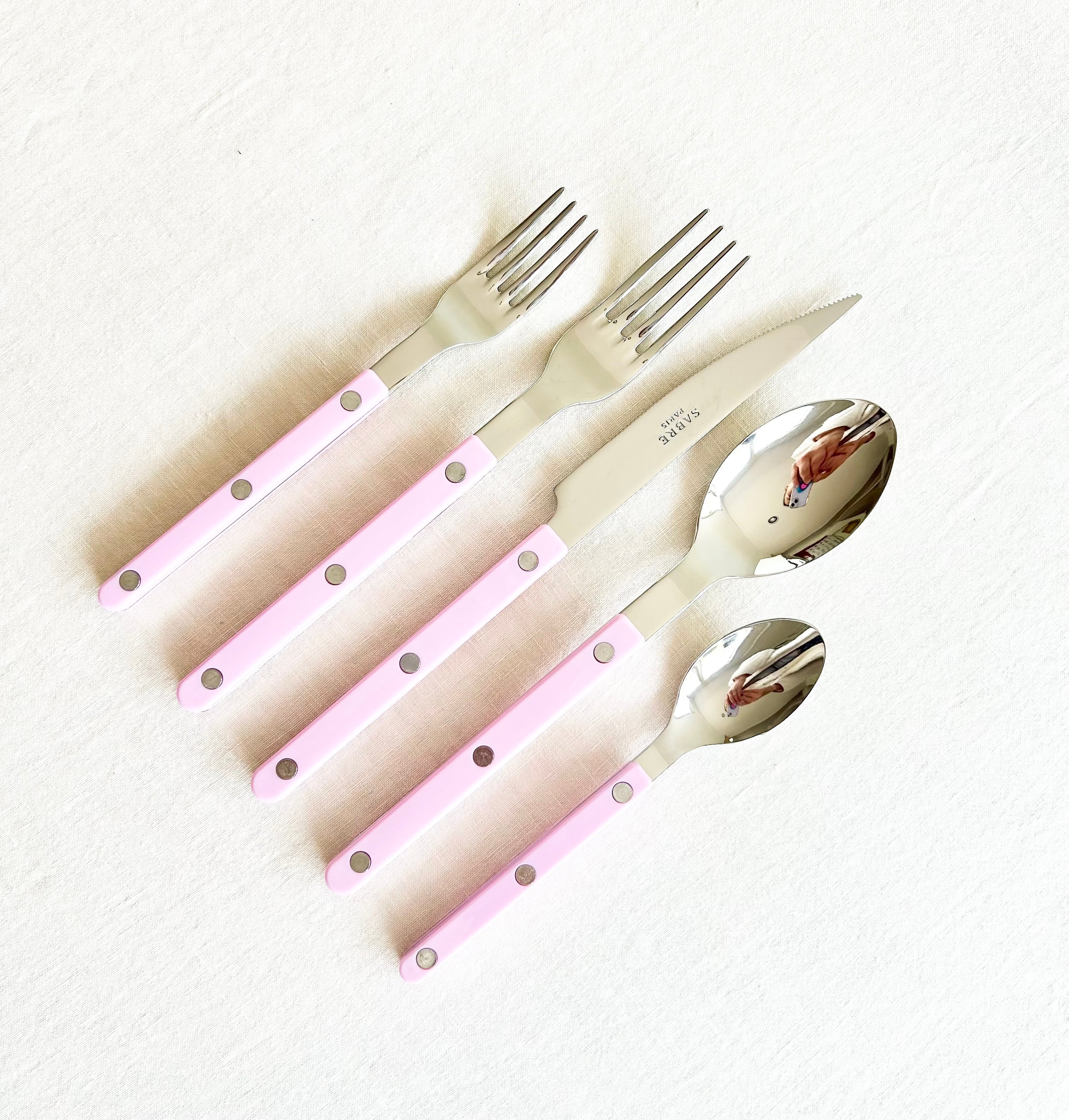 Bistro Rose Flatware - 5 piece set