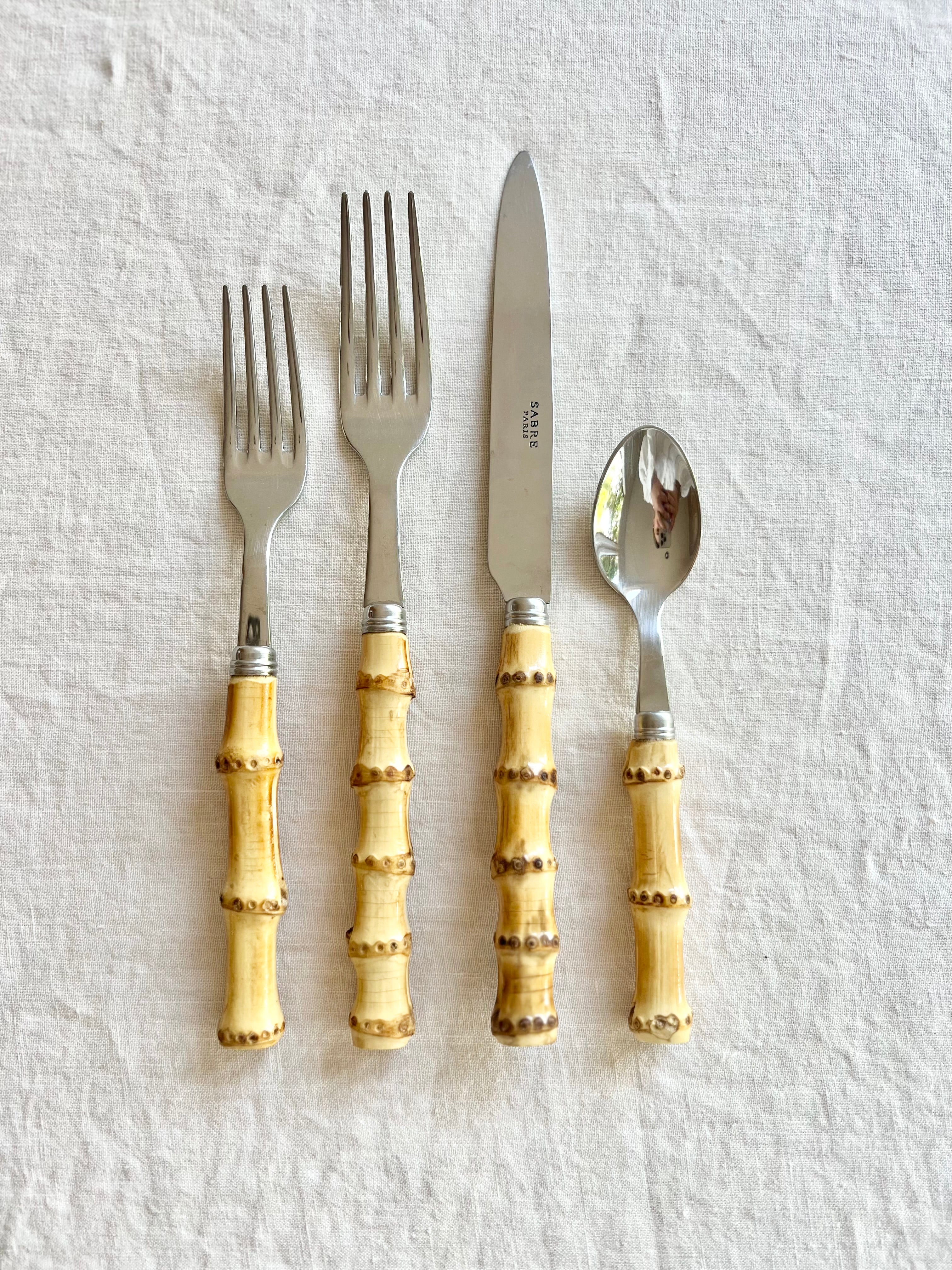 Essex Bamboo Flatware - 5 piece set