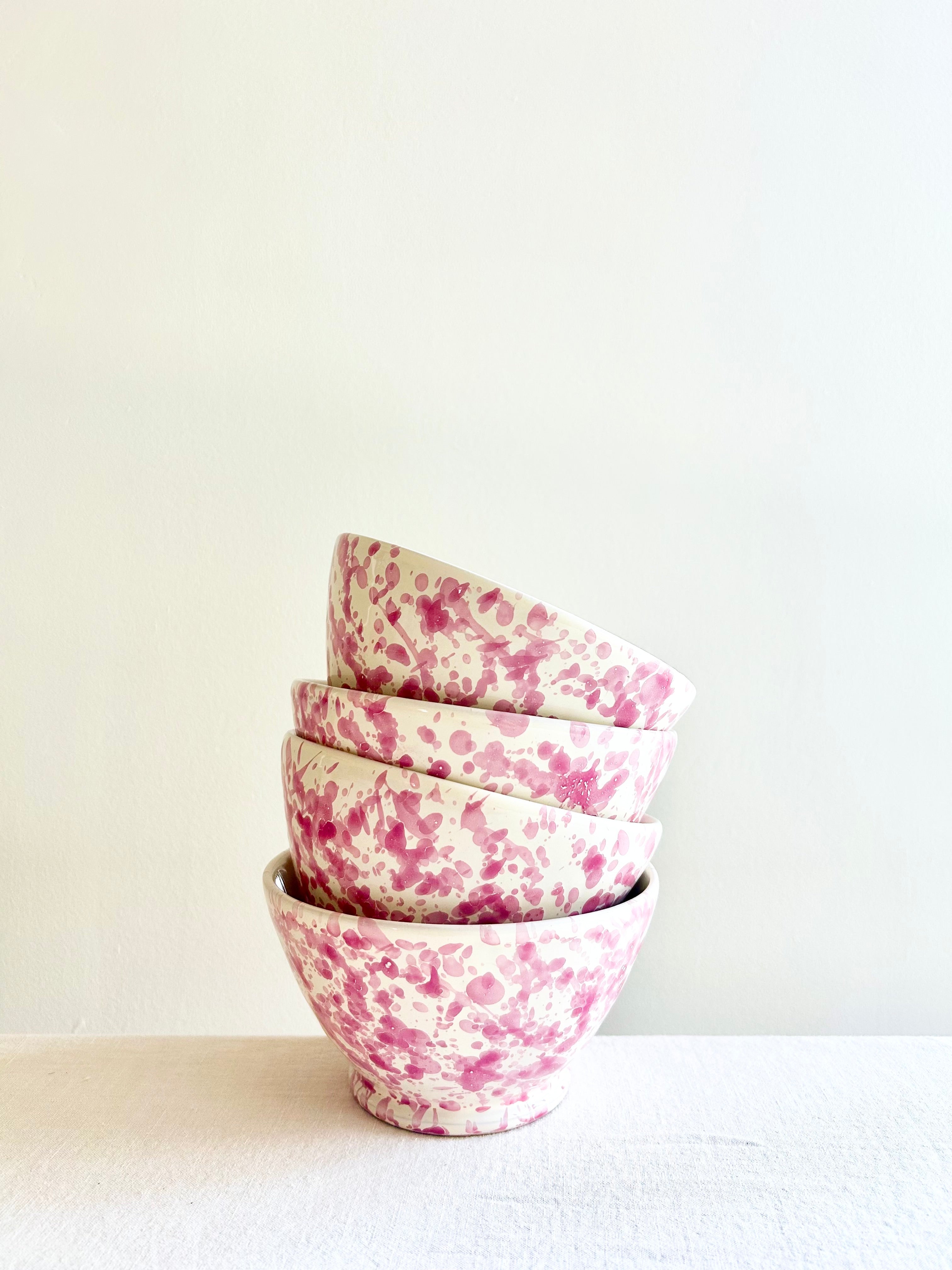 Pompeii Dinnerware - Peony - S/4