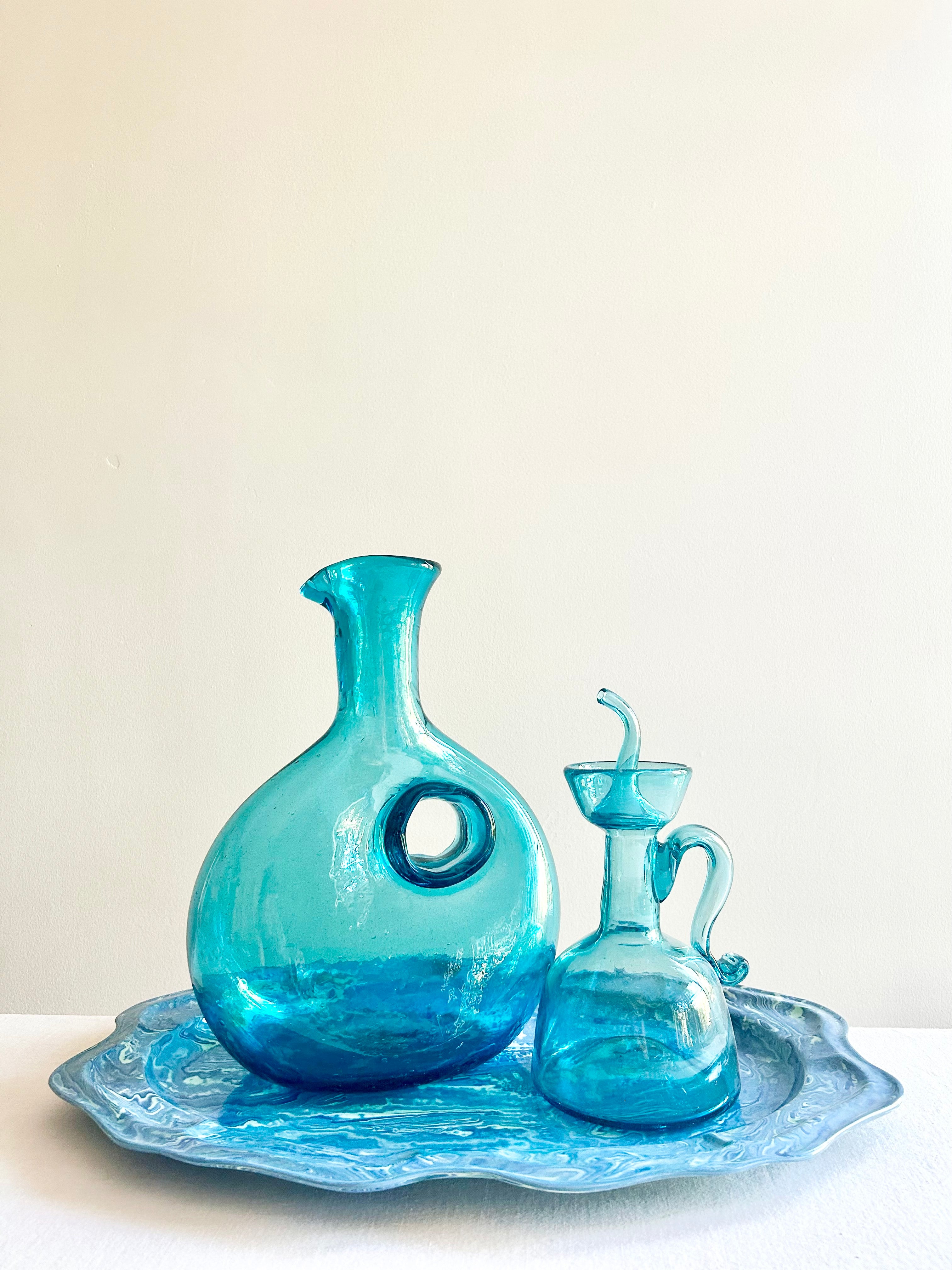 Samos Pitcher - Turquoise