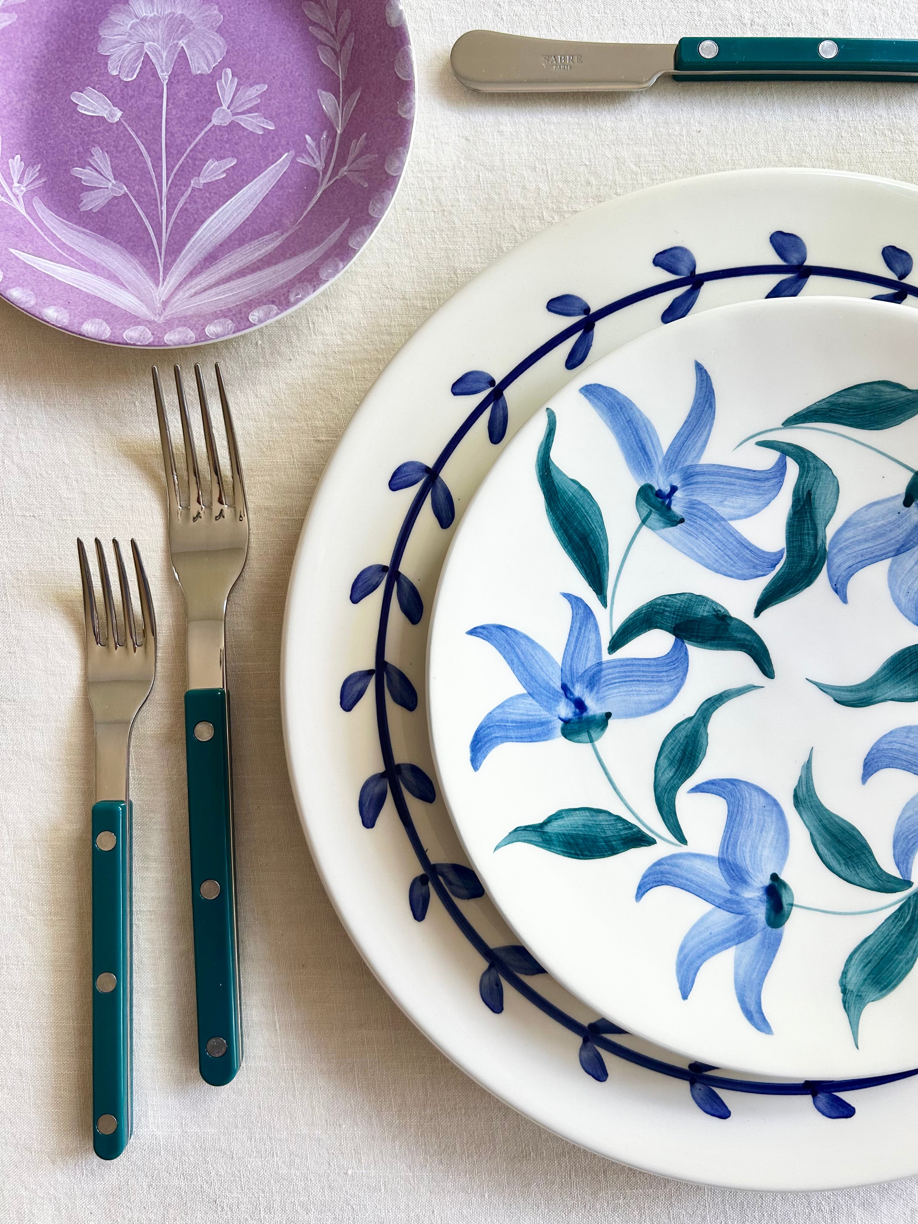 Blossom Salad Plate - S/4