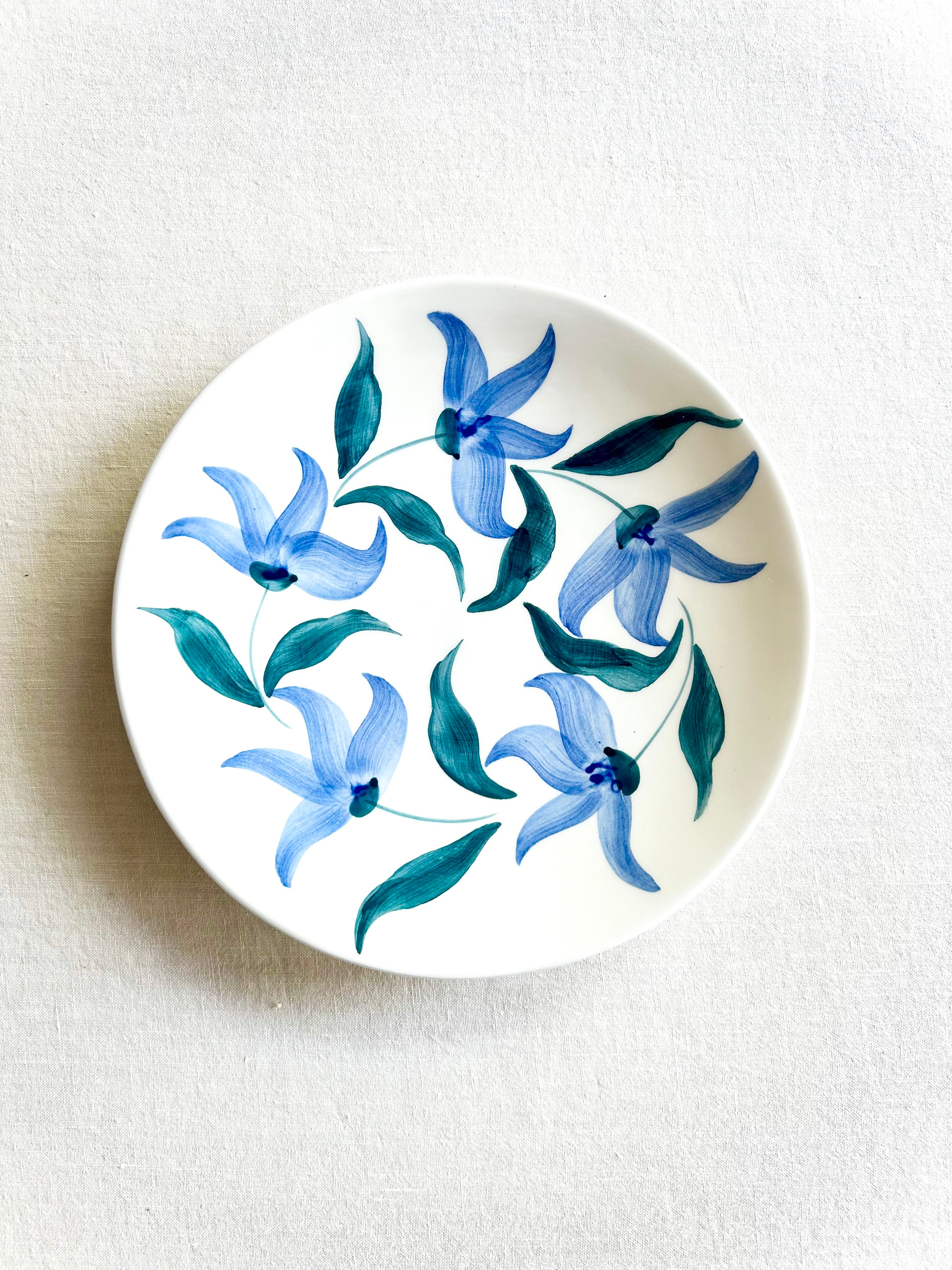 Blossom Salad Plate - S/4