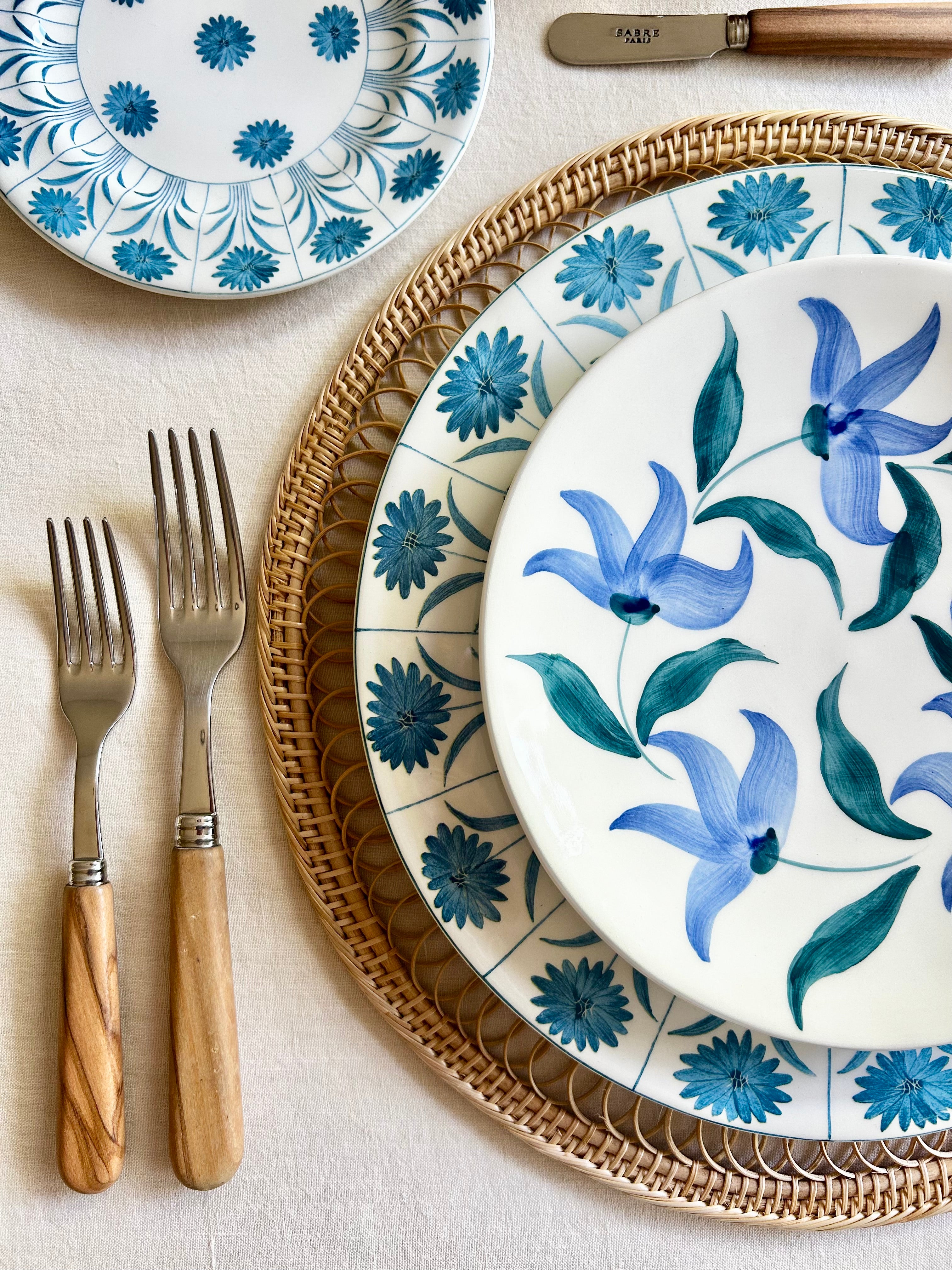 Blossom Salad Plate - S/4