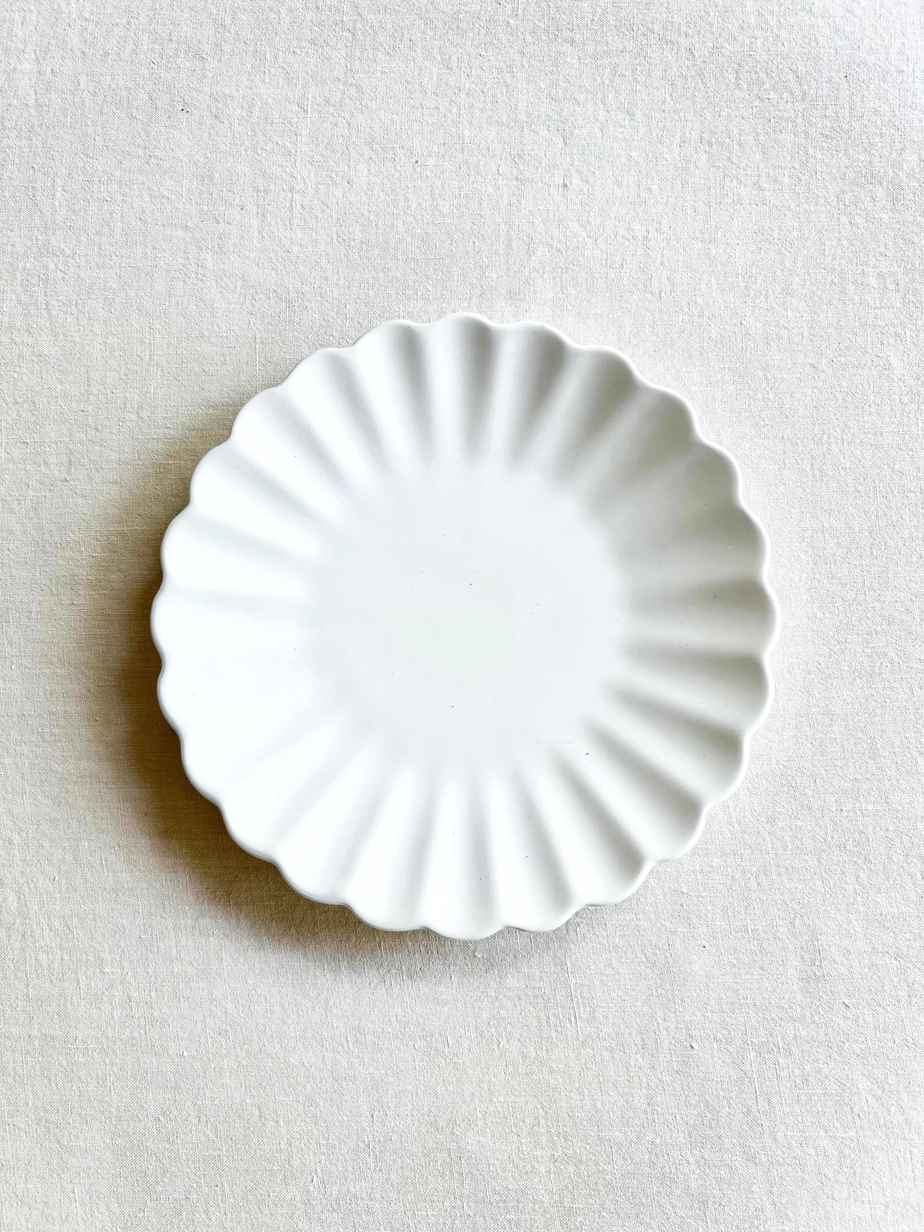 Oyster Dinnerware - White - S/4
