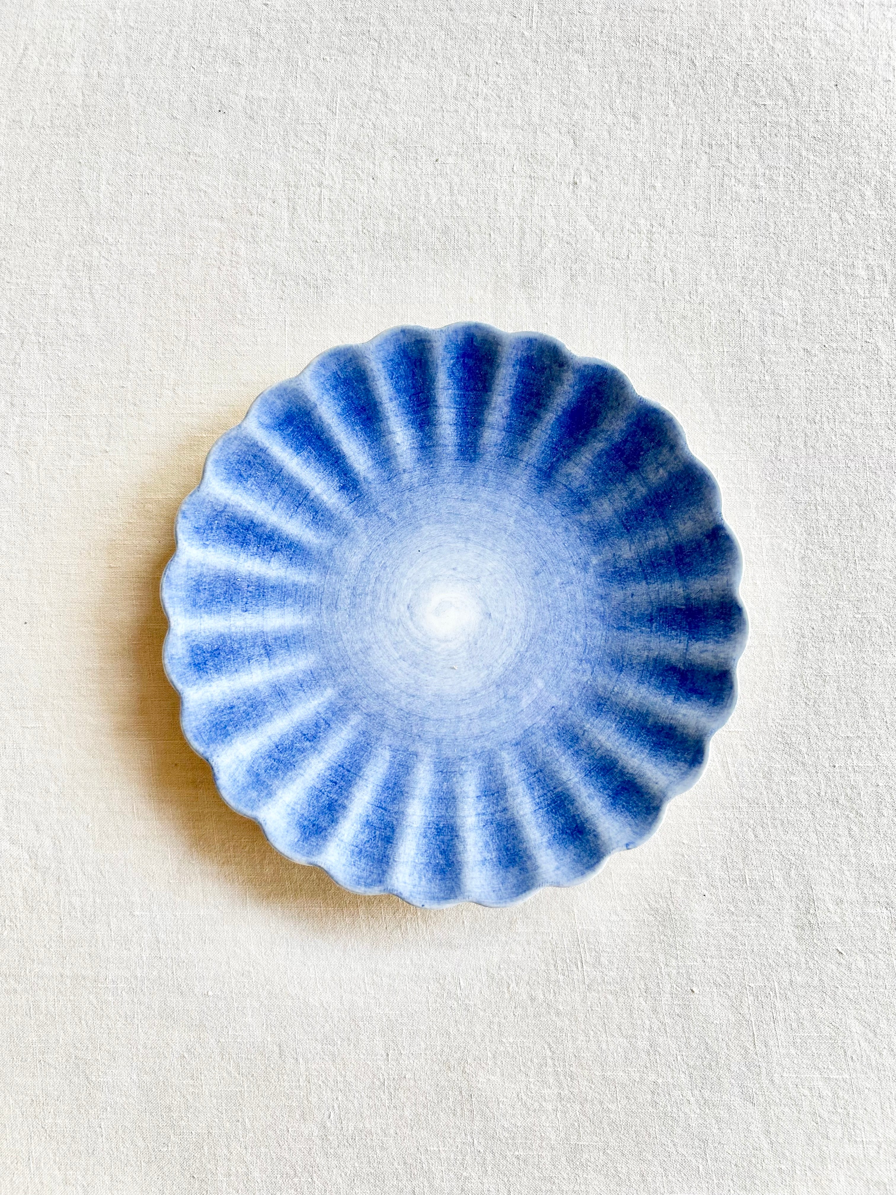 Oyster Dinnerware - Indigo - S/4