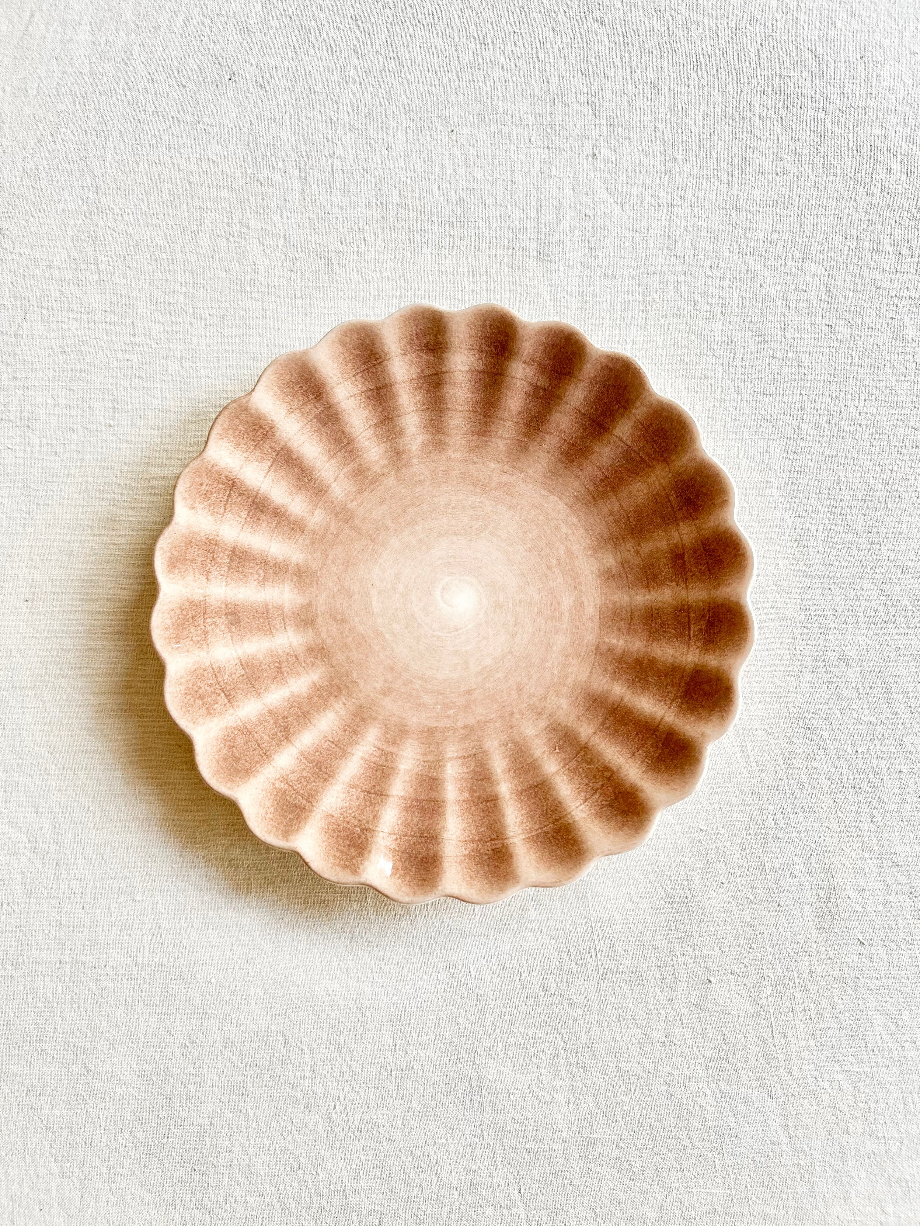Oyster Dinnerware - Cinnamon - S/4