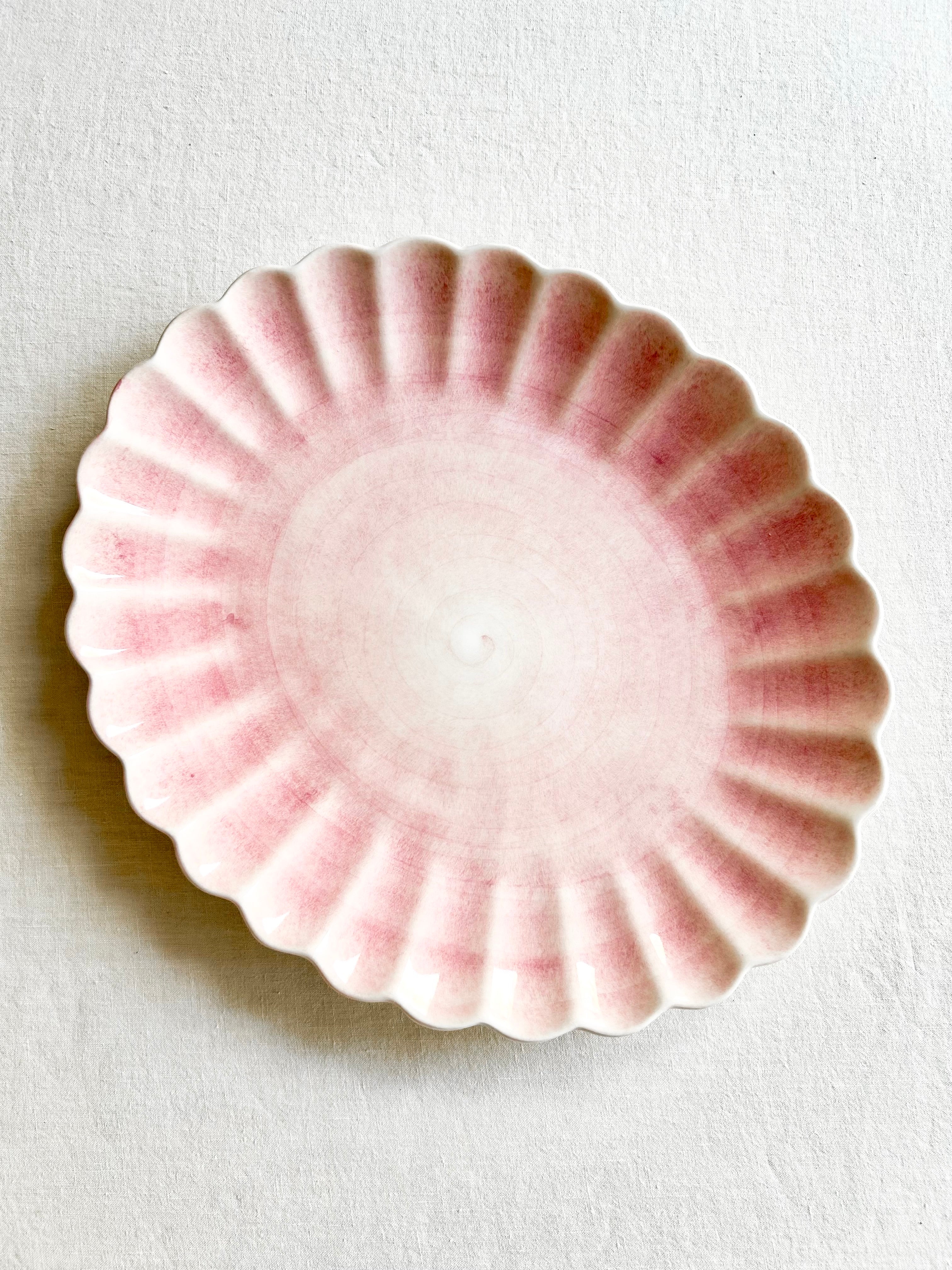 Oyster Oval Platter - Blush