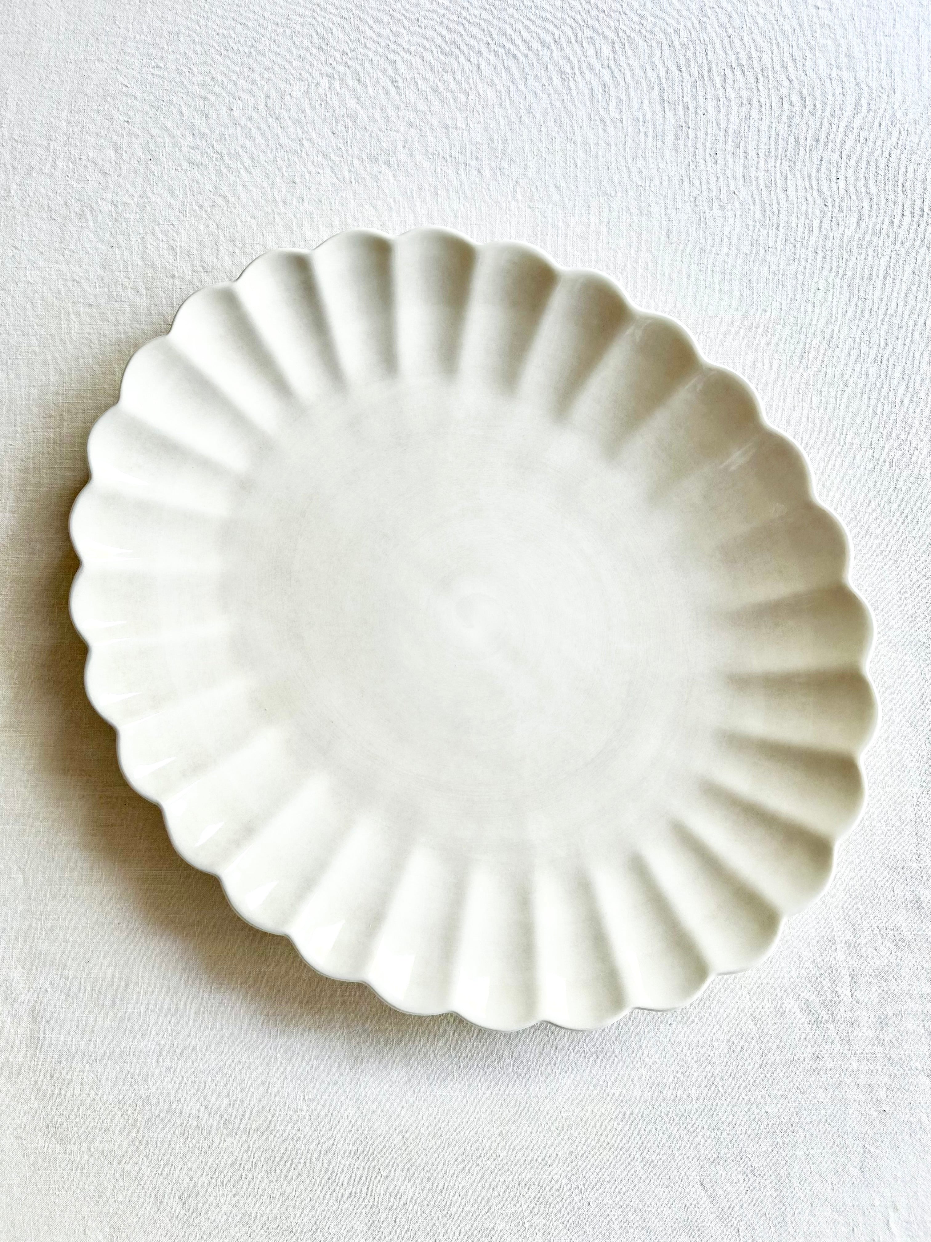 Oyster Oval Platter - Sand