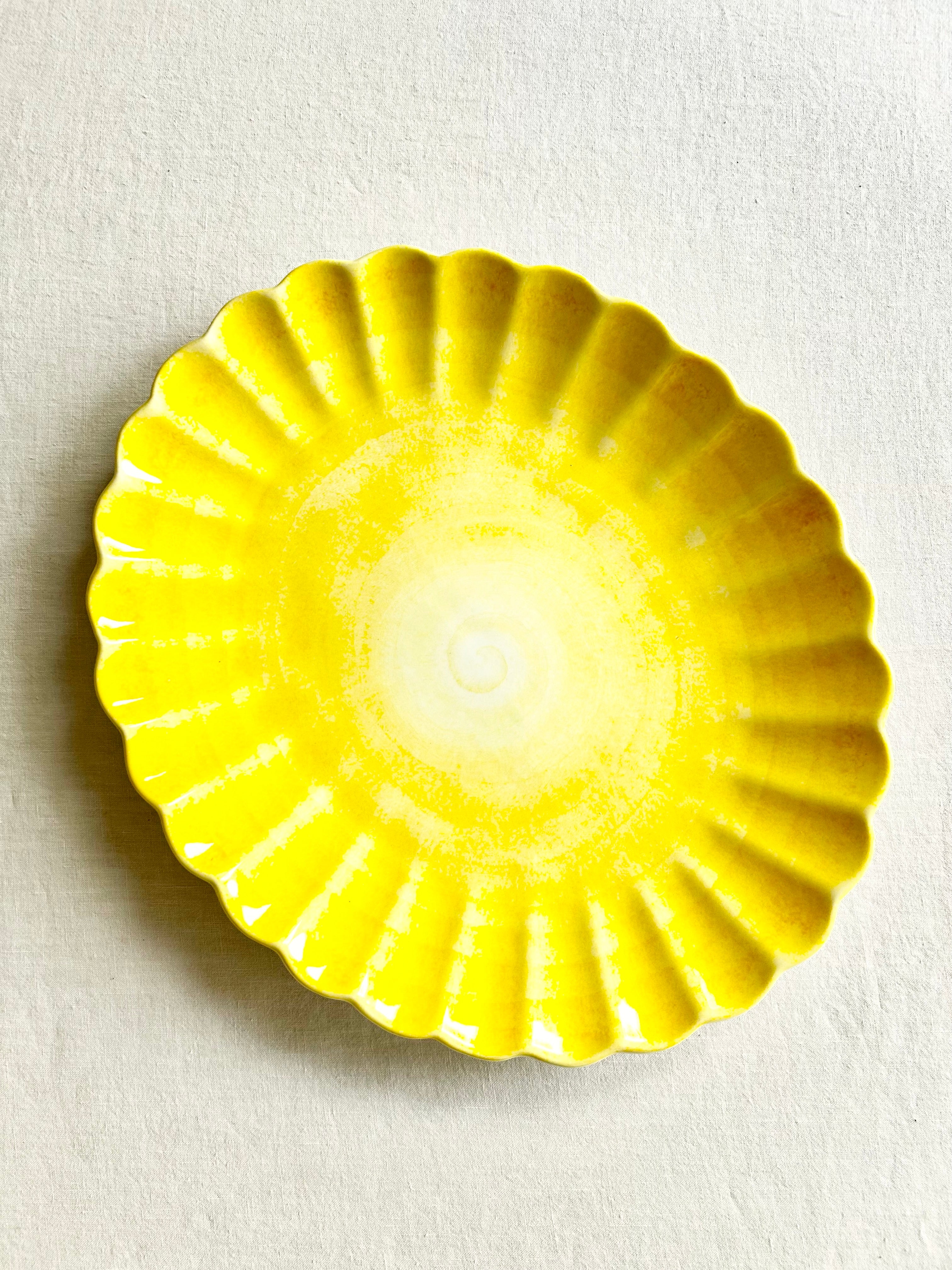Oyster Oval Platter - Sunny