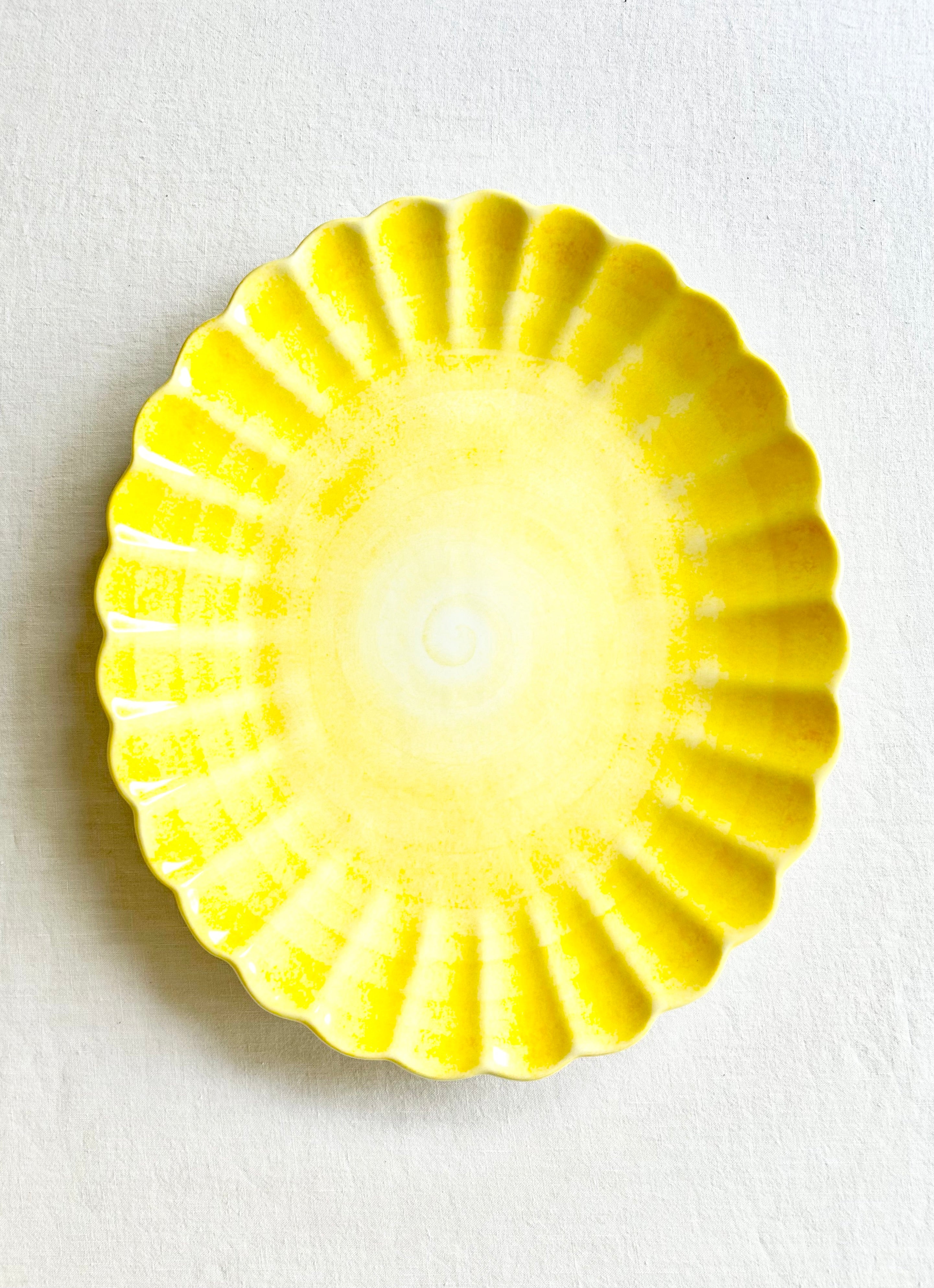 Oyster Oval Platter - Sunny